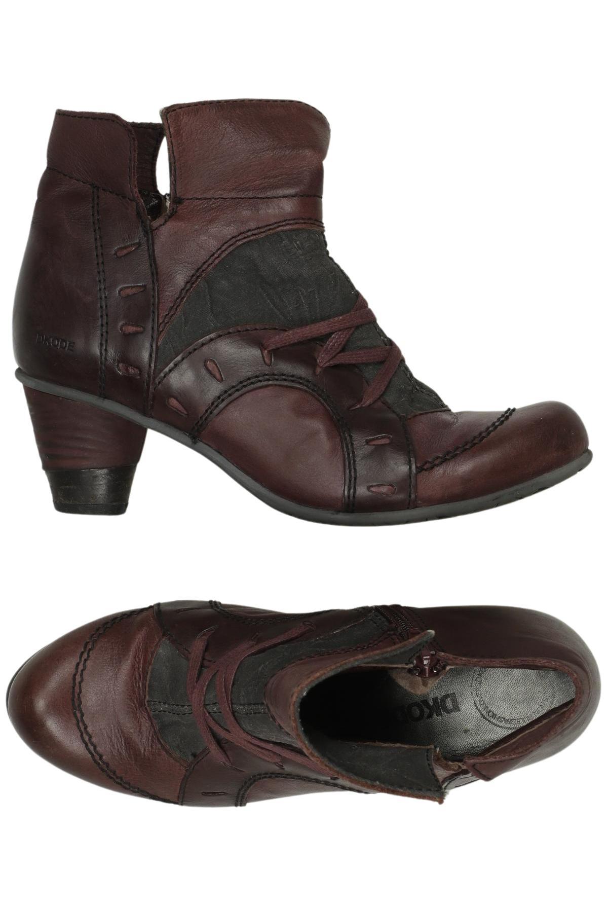 

Dkode Damen Stiefelette, rot, Gr. 37