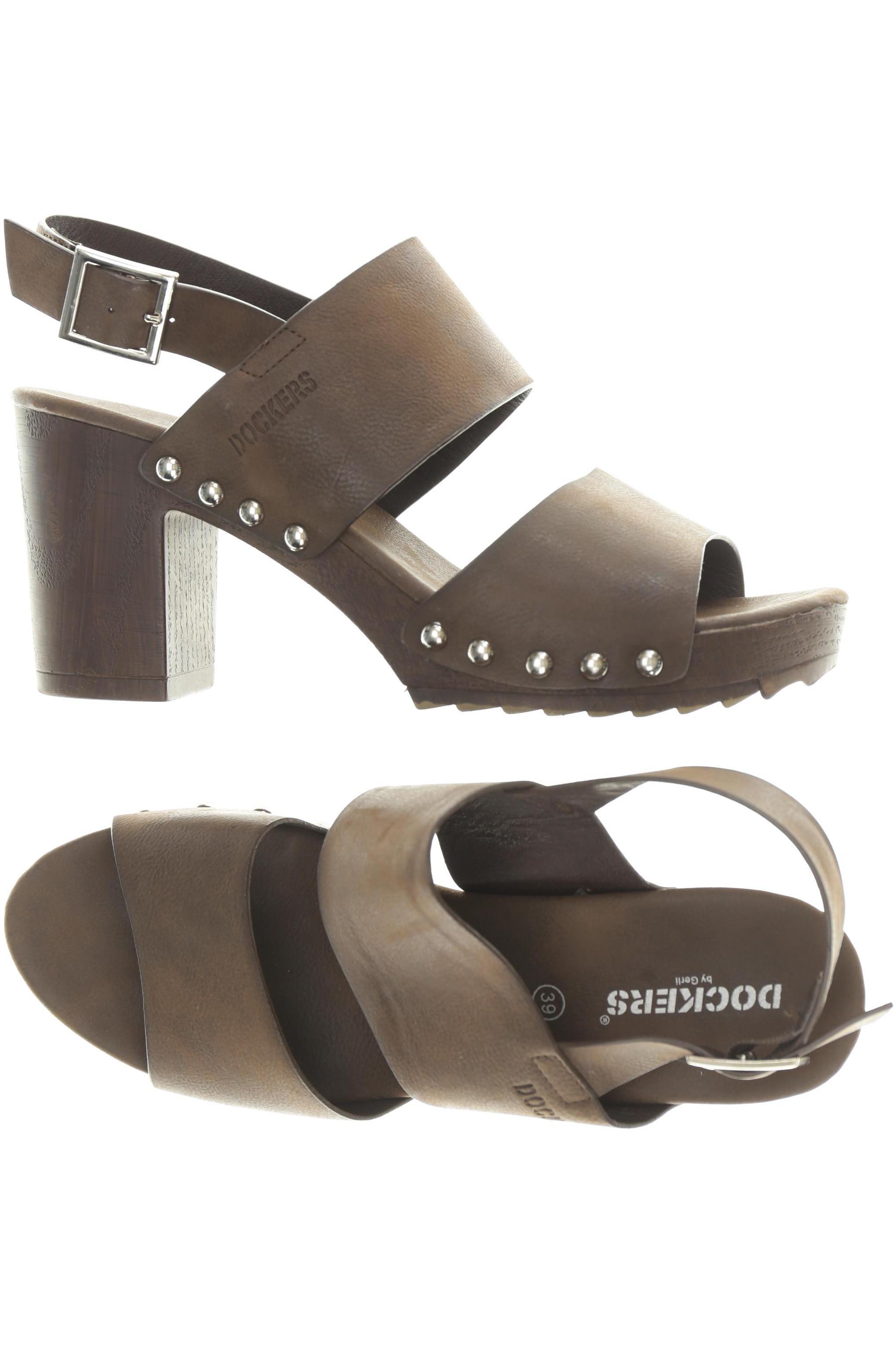 

Dockers by Gerli Damen Sandale, braun, Gr. 39