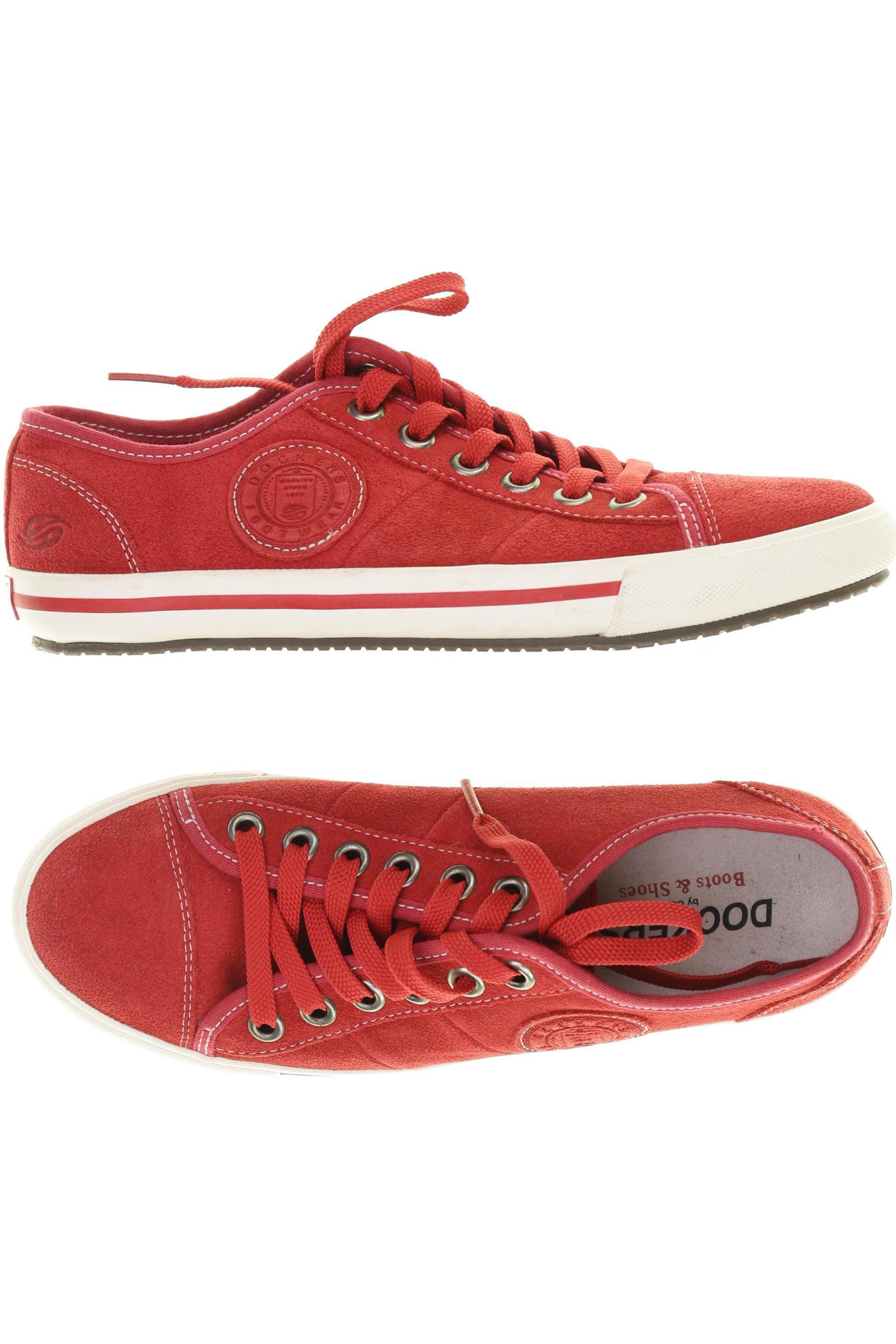

Dockers by Gerli Damen Sneakers, rot, Gr. 38