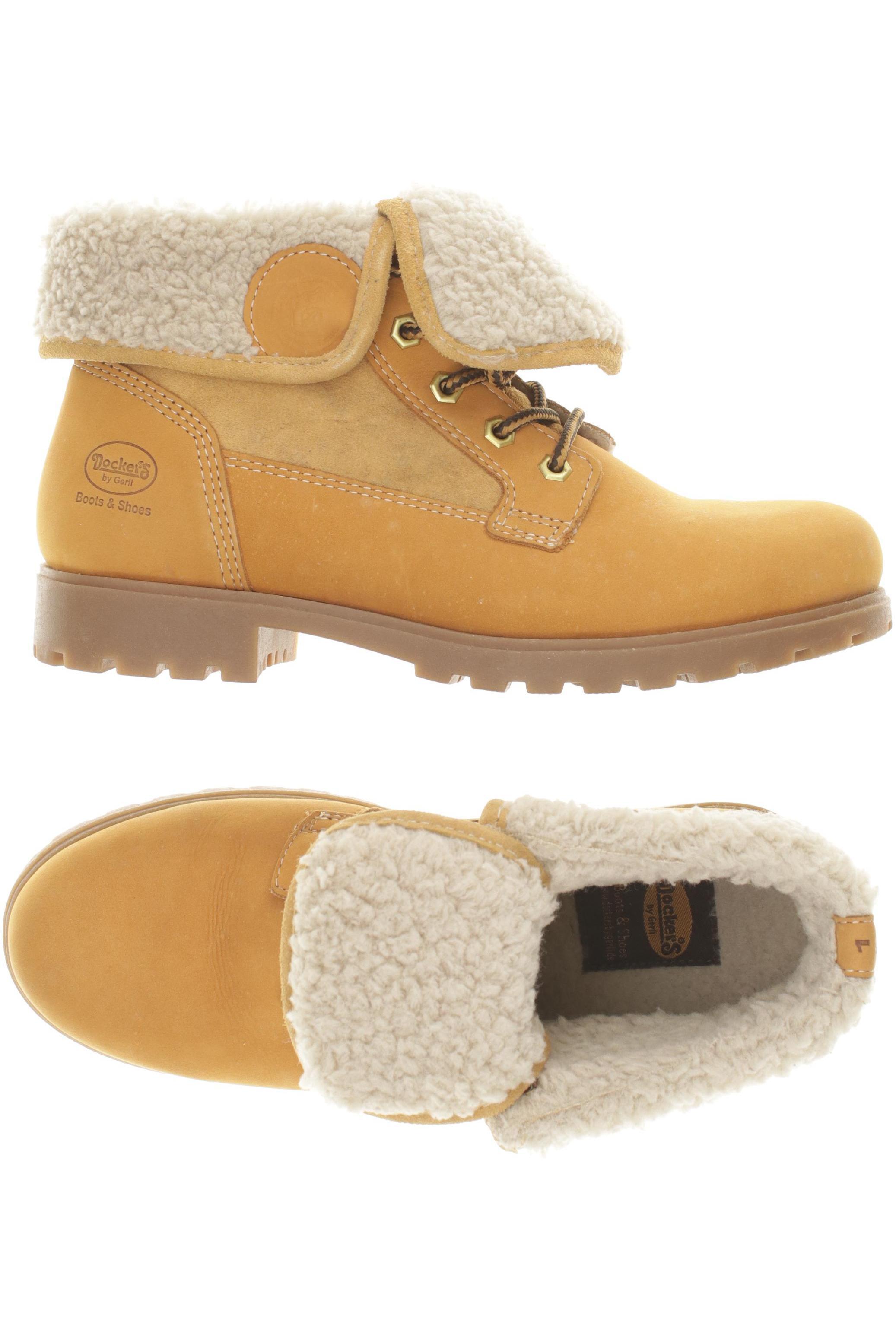 

Dockers by Gerli Damen Stiefelette, orange, Gr. 42