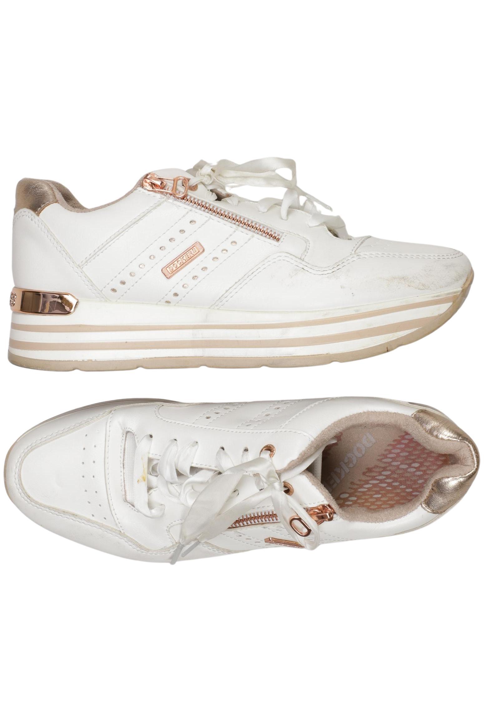 

Dockers by Gerli Damen Sneakers, weiß, Gr. 40