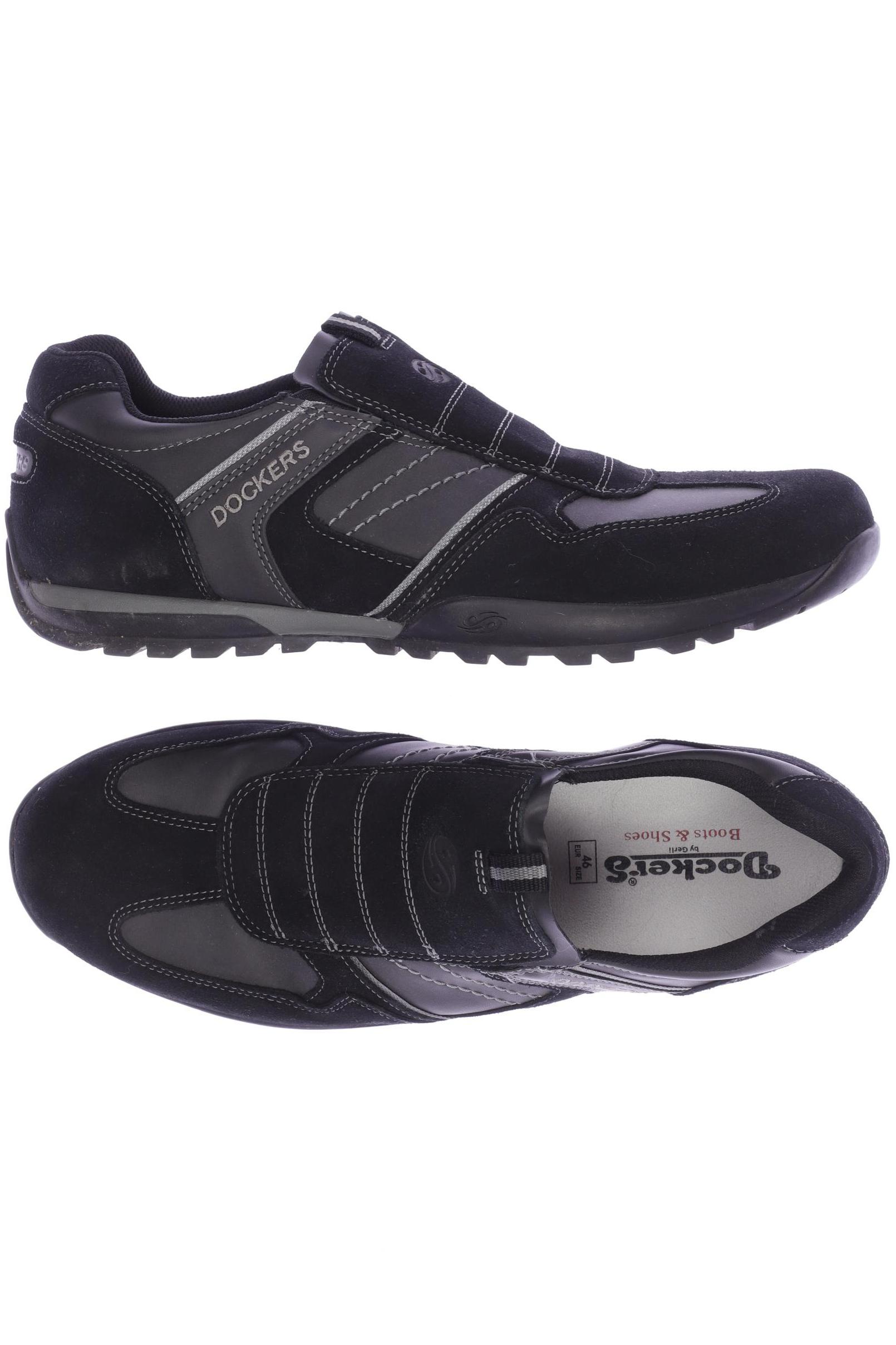 

Dockers by Gerli Herren Halbschuh, schwarz, Gr. 46