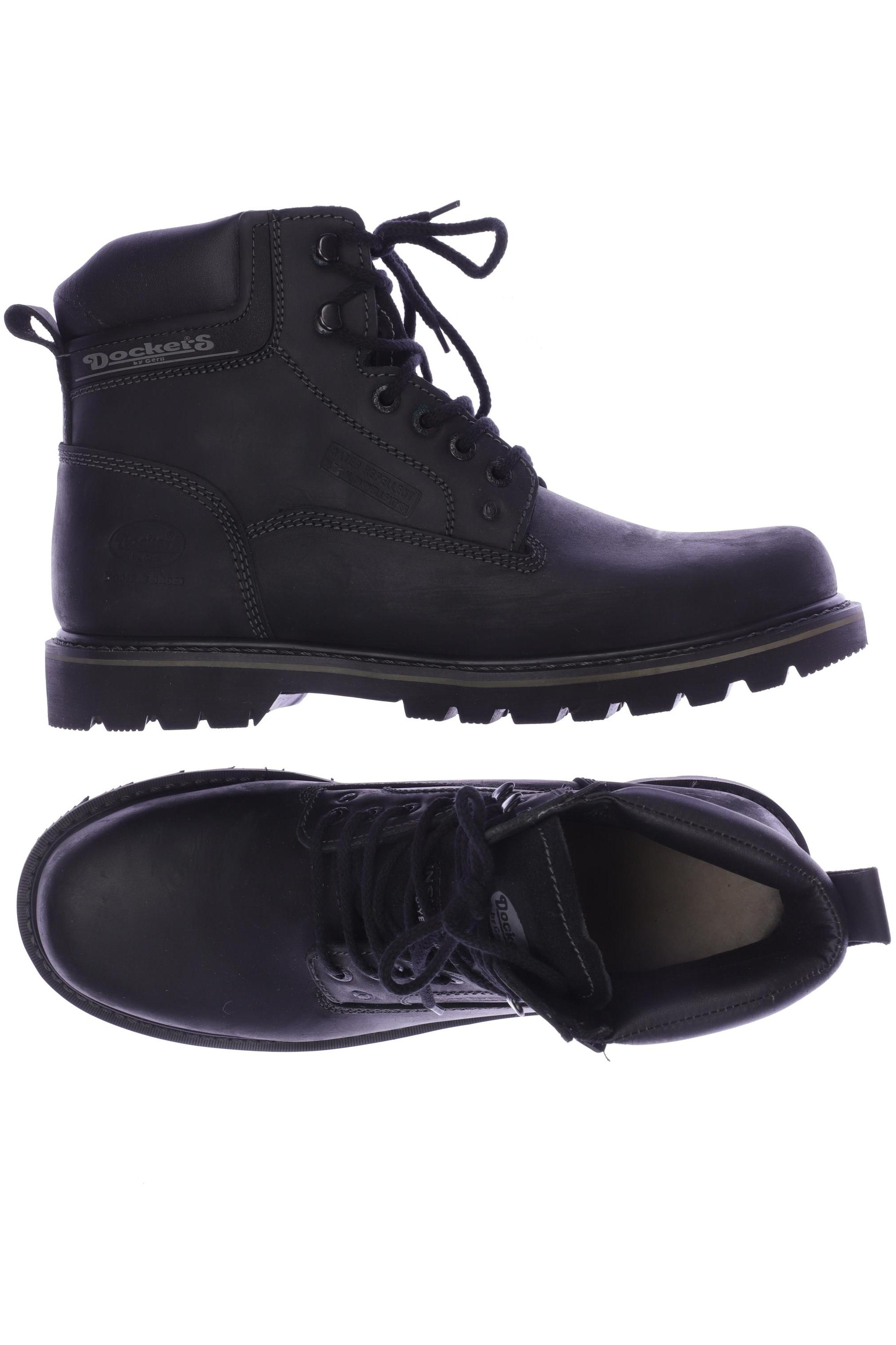 

Dockers by Gerli Herren Stiefel, schwarz, Gr. 45