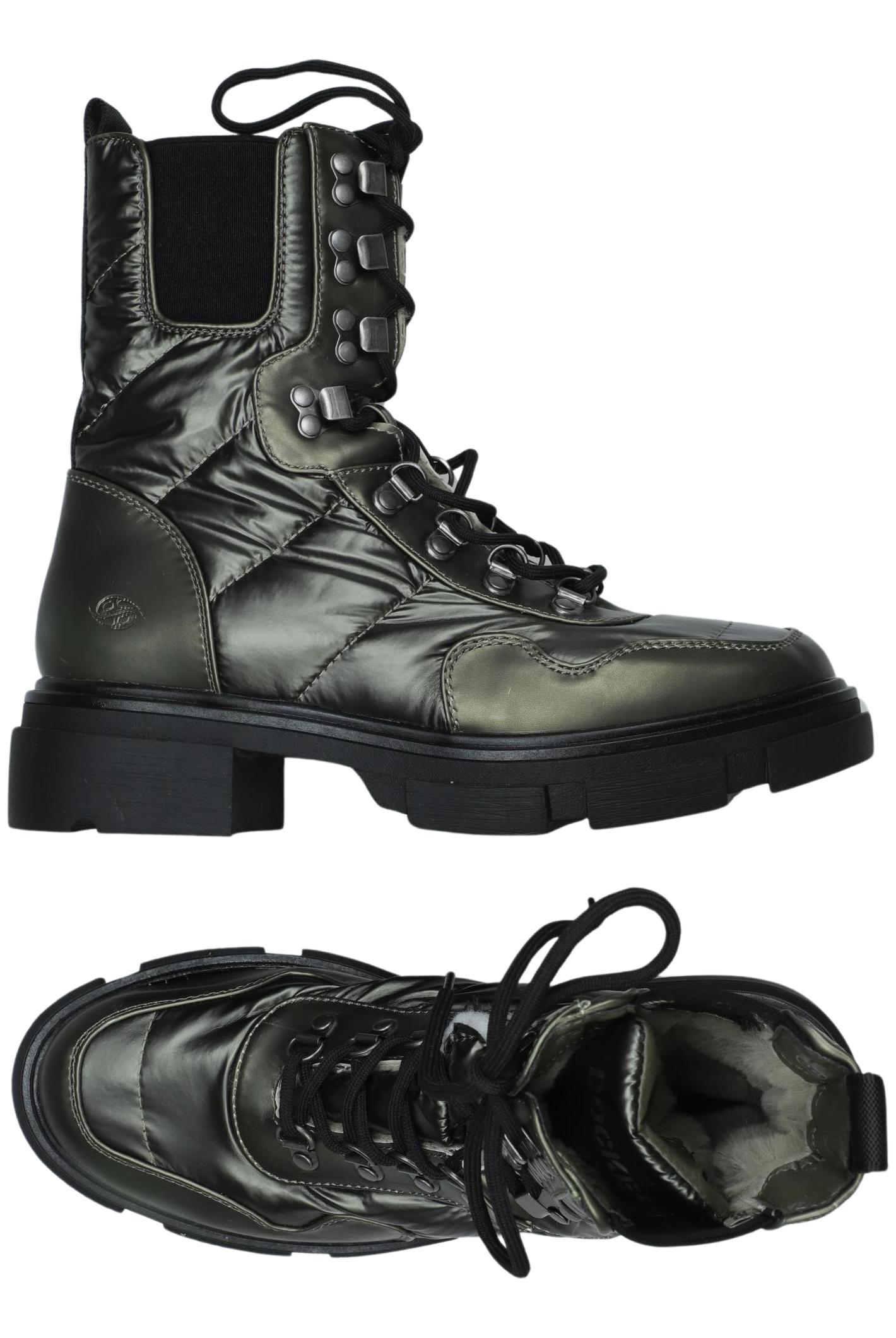 

Dockers by Gerli Damen Stiefelette, grün, Gr. 38