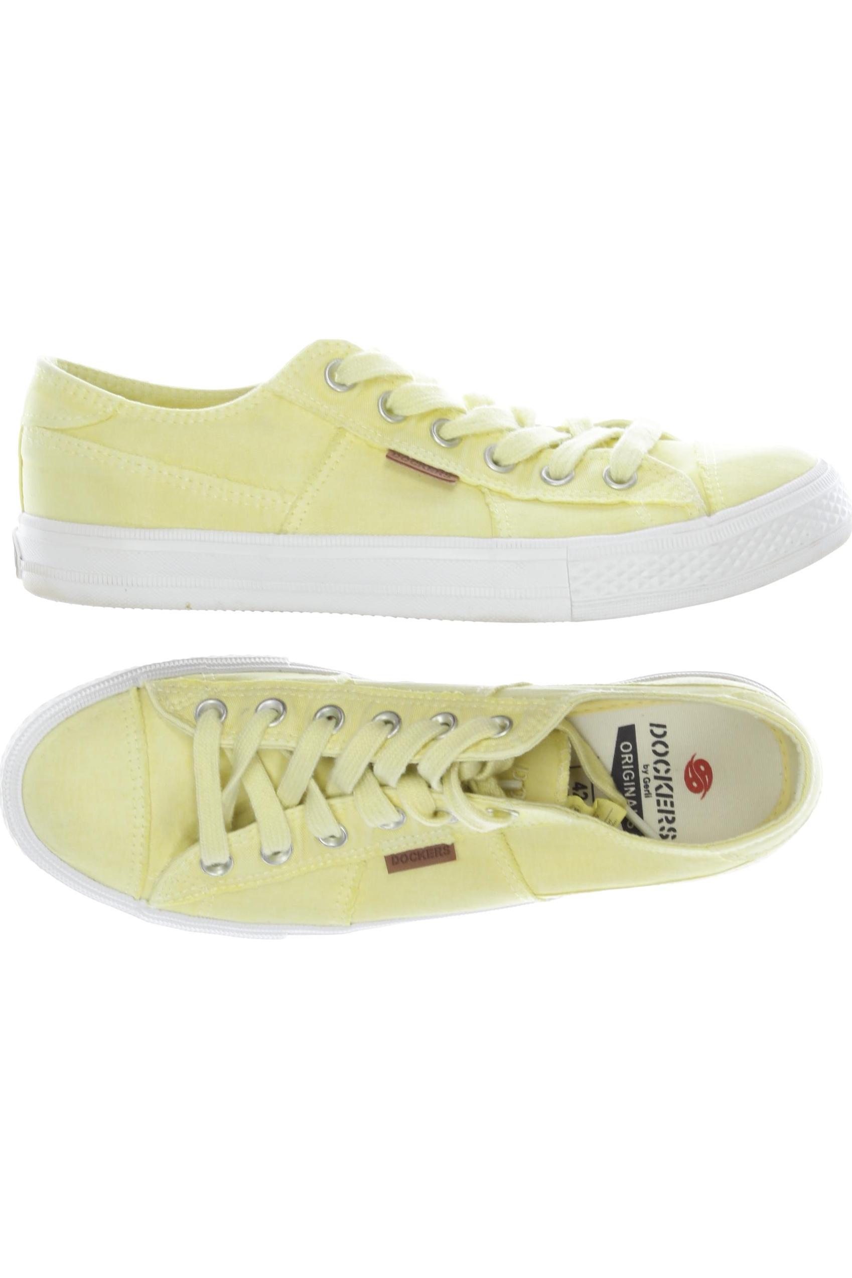 

Dockers by Gerli Damen Sneakers, gelb, Gr. 42