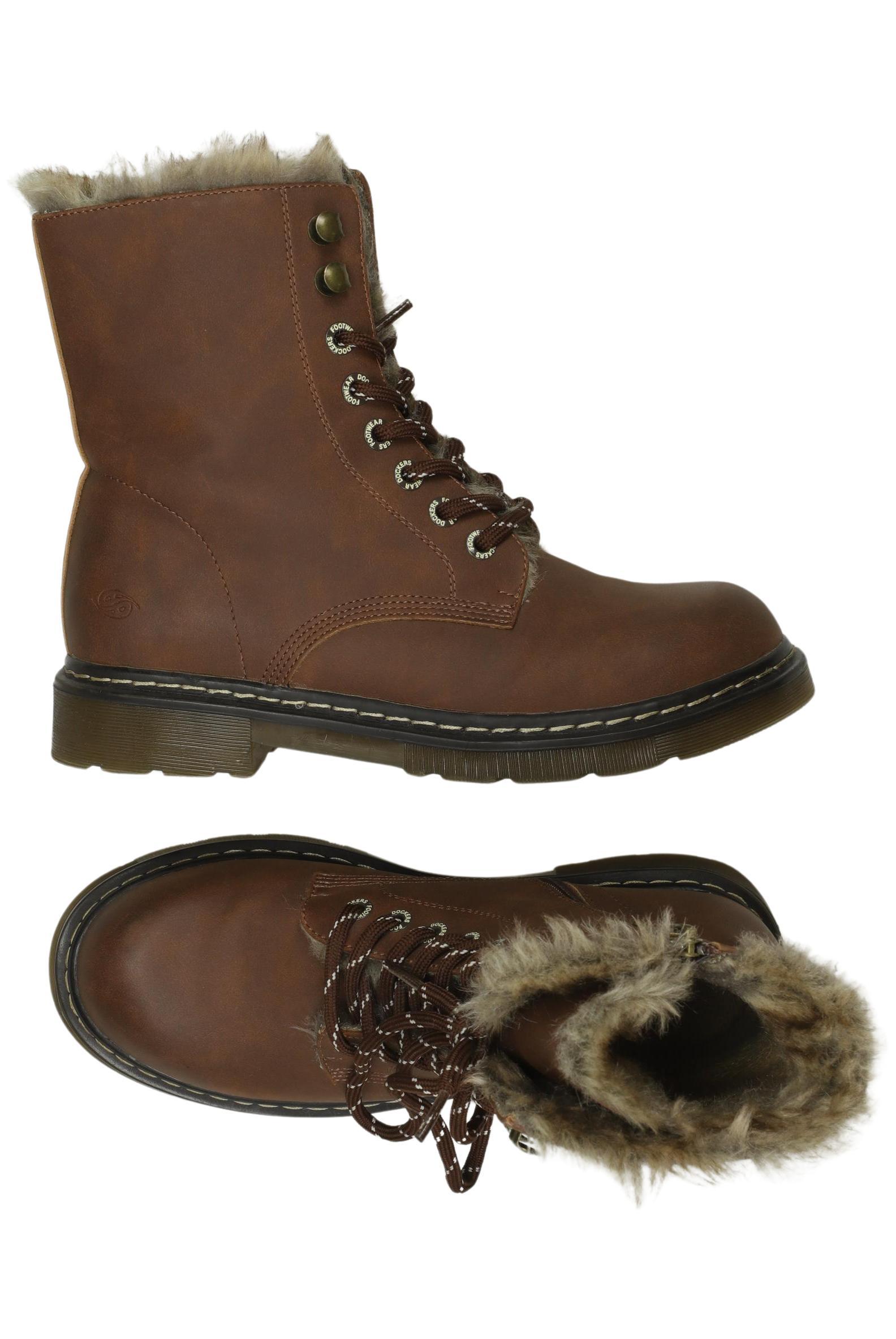 

Dockers by Gerli Damen Stiefelette, braun, Gr. 38