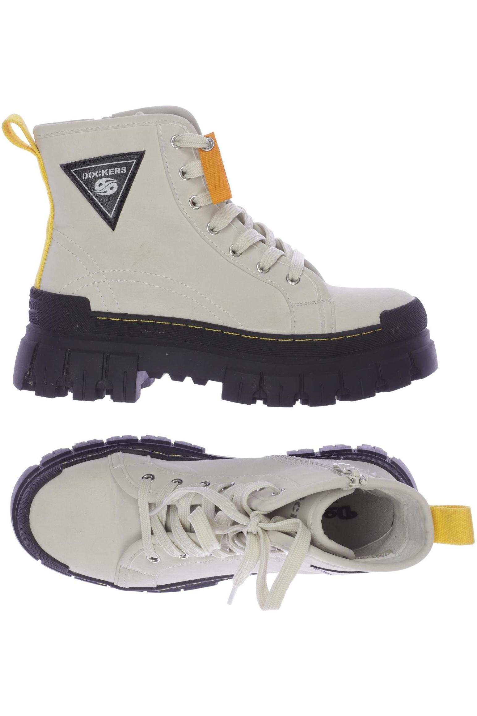 

Dockers by Gerli Damen Stiefelette, beige, Gr. 36