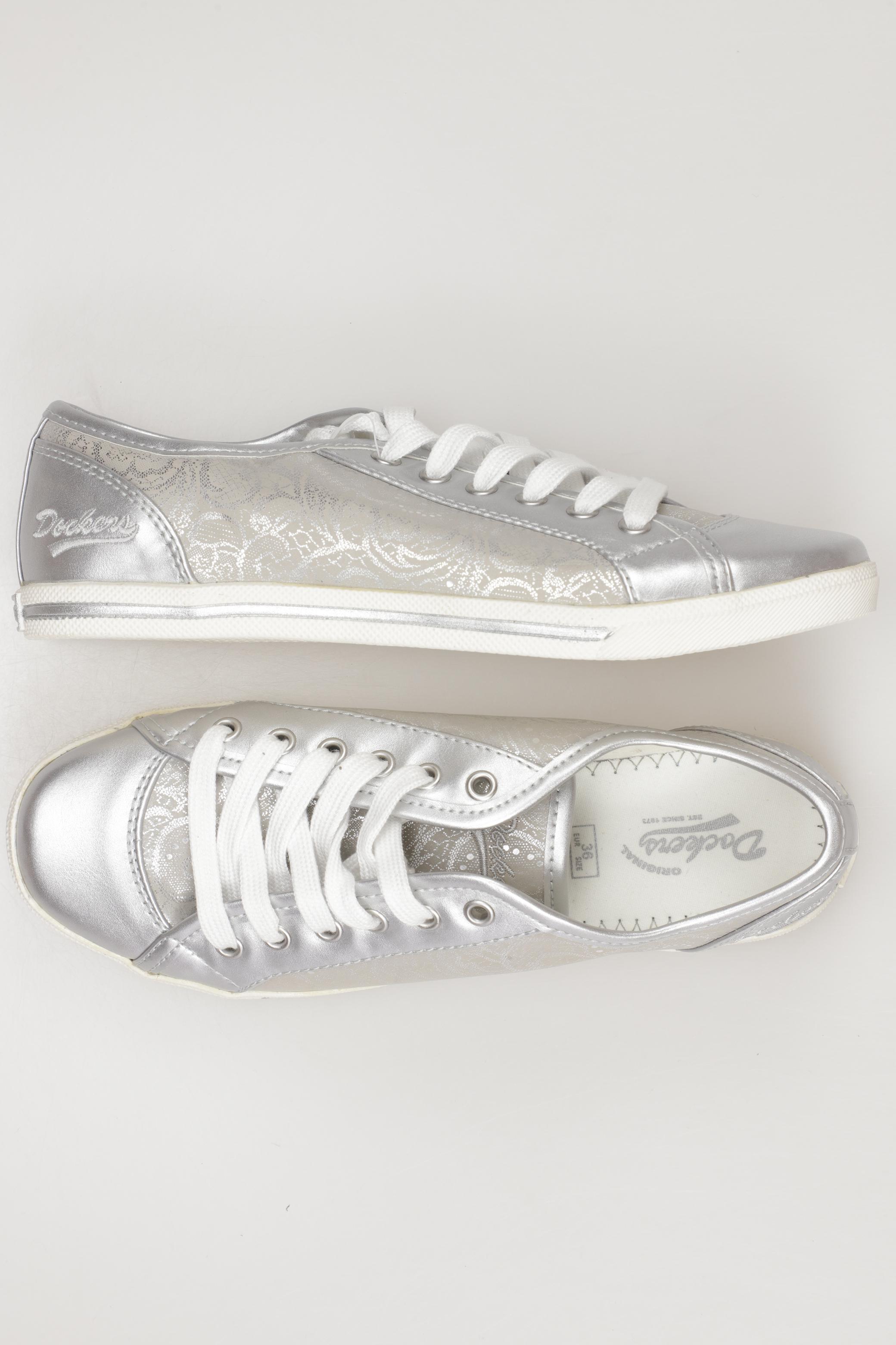 

Dockers by Gerli Damen Sneakers, silber, Gr. 36