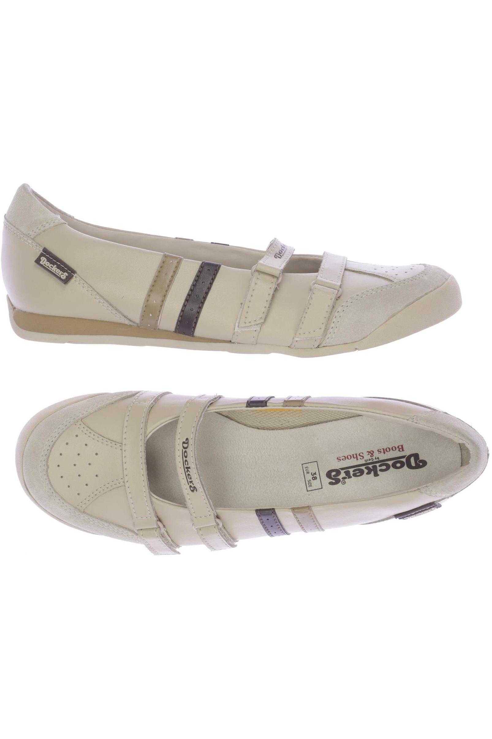 

Dockers by Gerli Damen Halbschuh, beige, Gr. 38