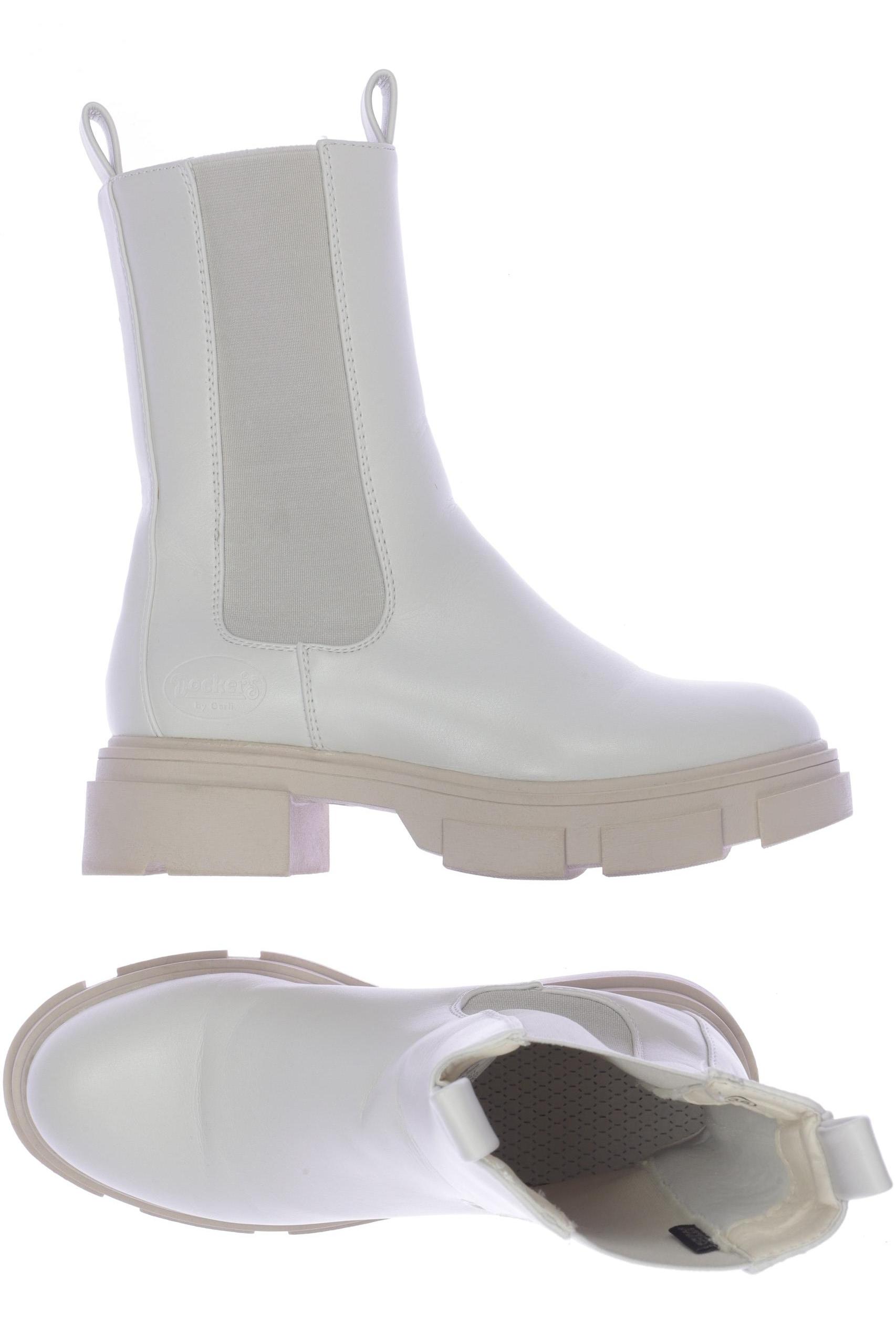

Dockers by Gerli Damen Stiefelette, weiß, Gr. 36