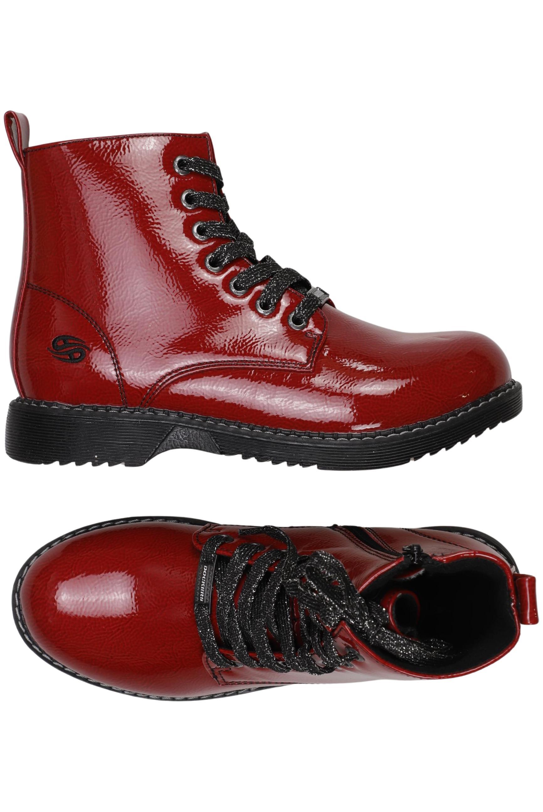

Dockers by Gerli Damen Stiefelette, rot, Gr. 37