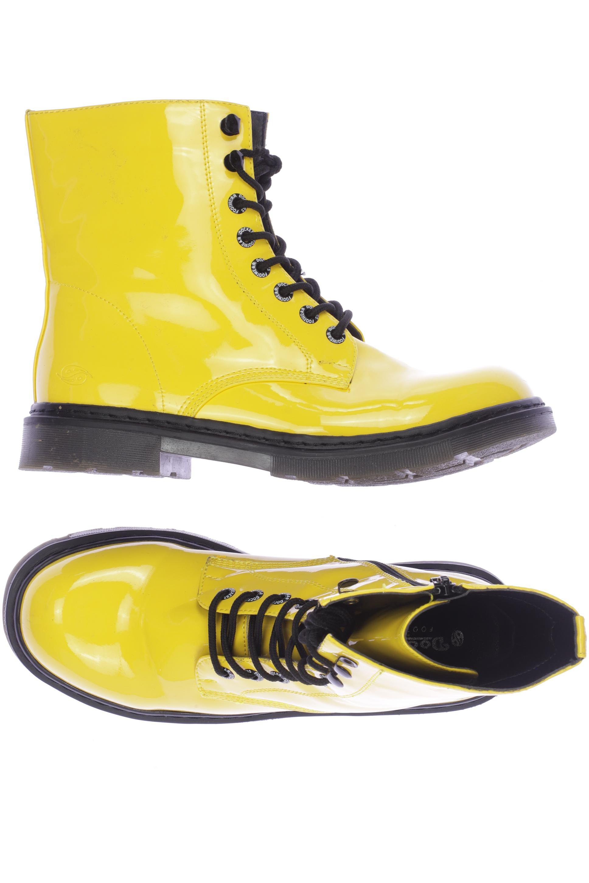 

Dockers by Gerli Damen Stiefelette, gelb, Gr. 42