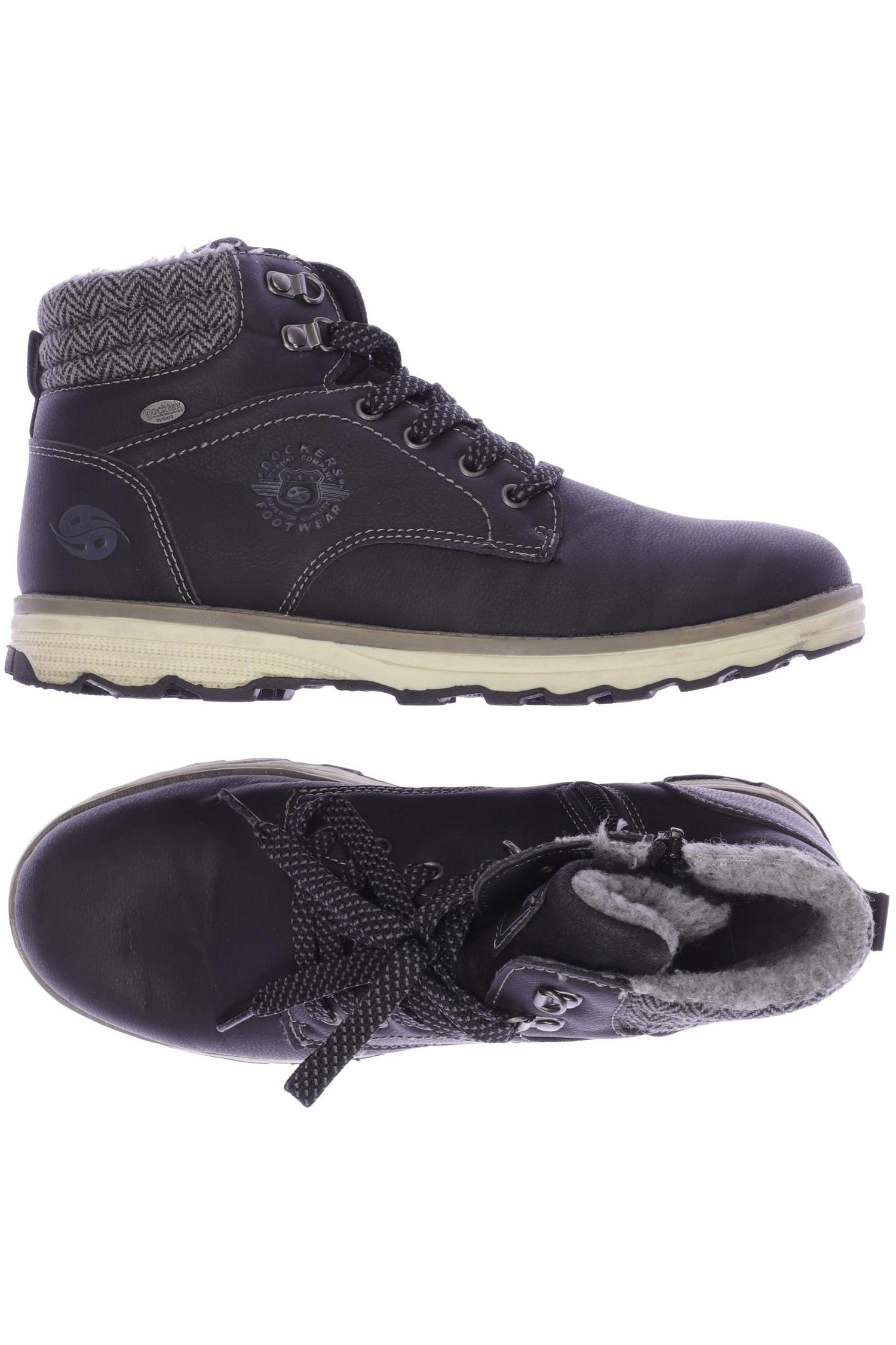 

Dockers by Gerli Herren Stiefel, schwarz, Gr. 39