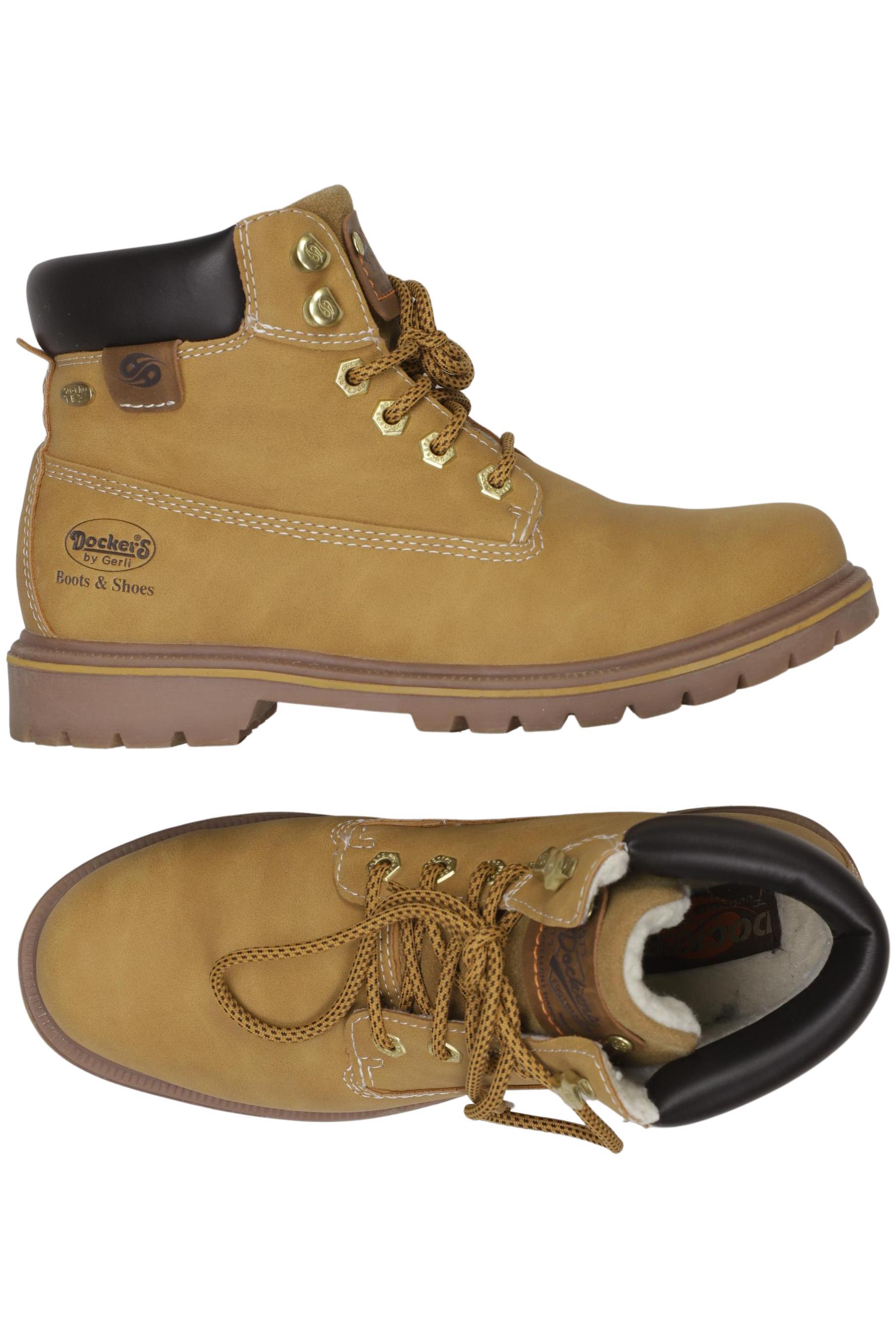 

Dockers by Gerli Damen Stiefelette, beige, Gr. 40