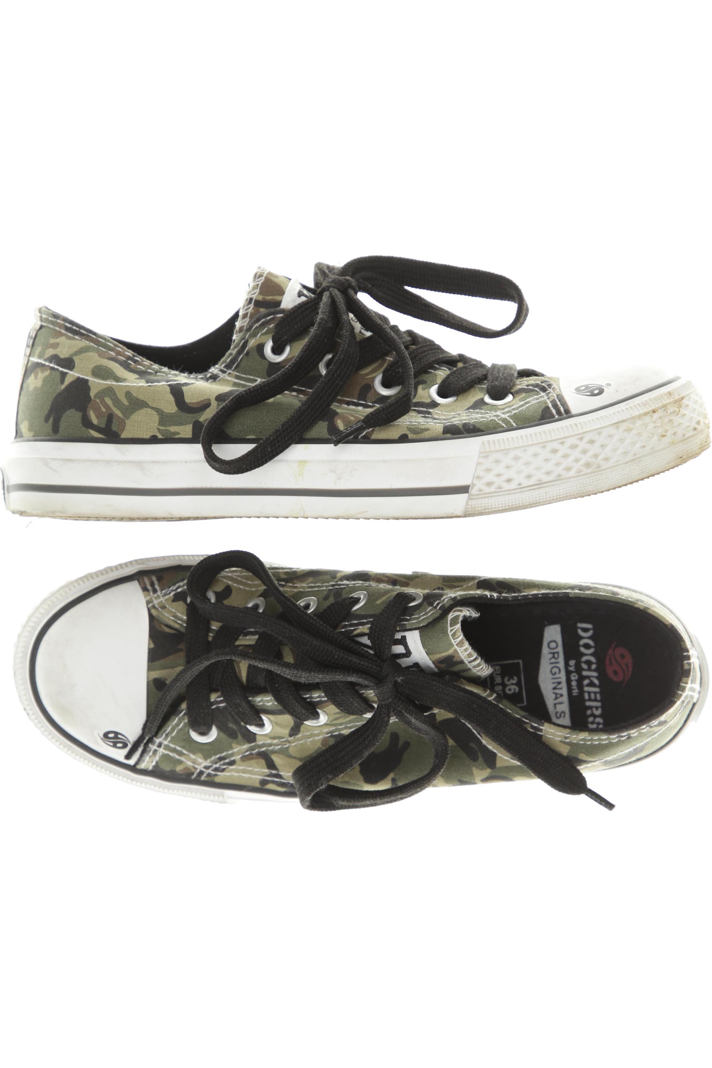 

Dockers by Gerli Mädchen Kinderschuhe, grün, Gr. 36