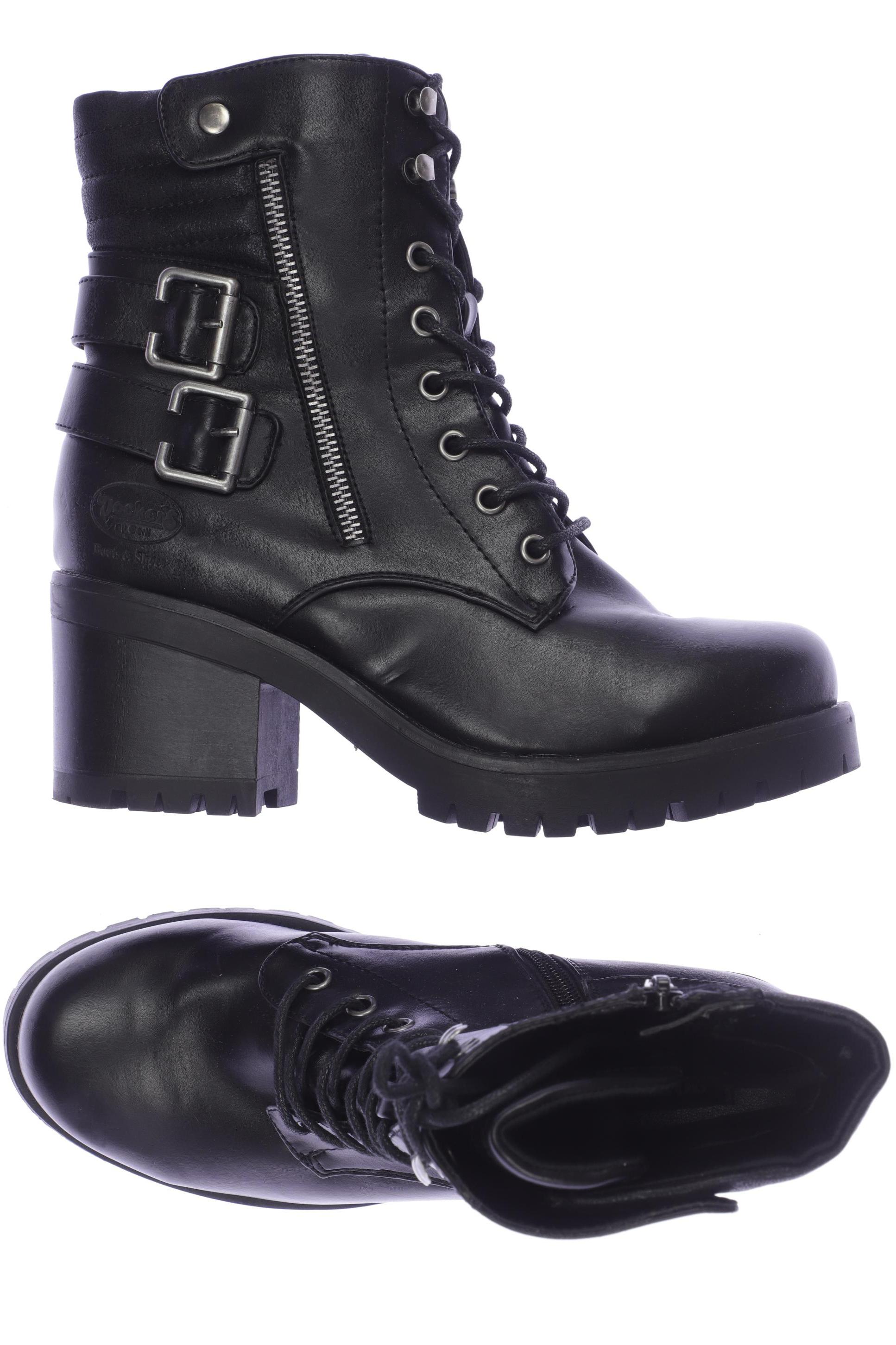 

Dockers by Gerli Damen Stiefel, schwarz, Gr. 39