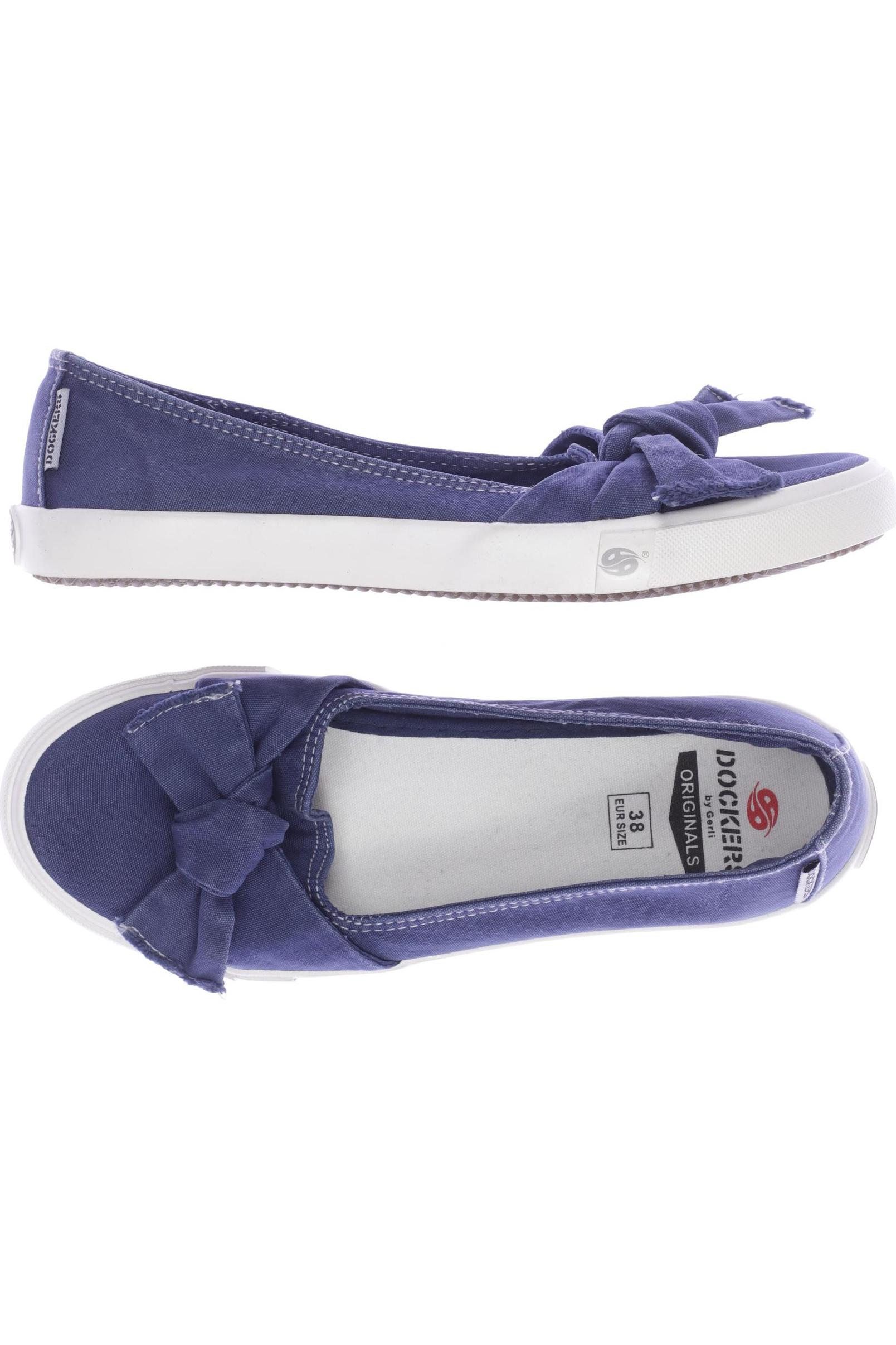

Dockers by Gerli Damen Ballerinas, blau, Gr. 38