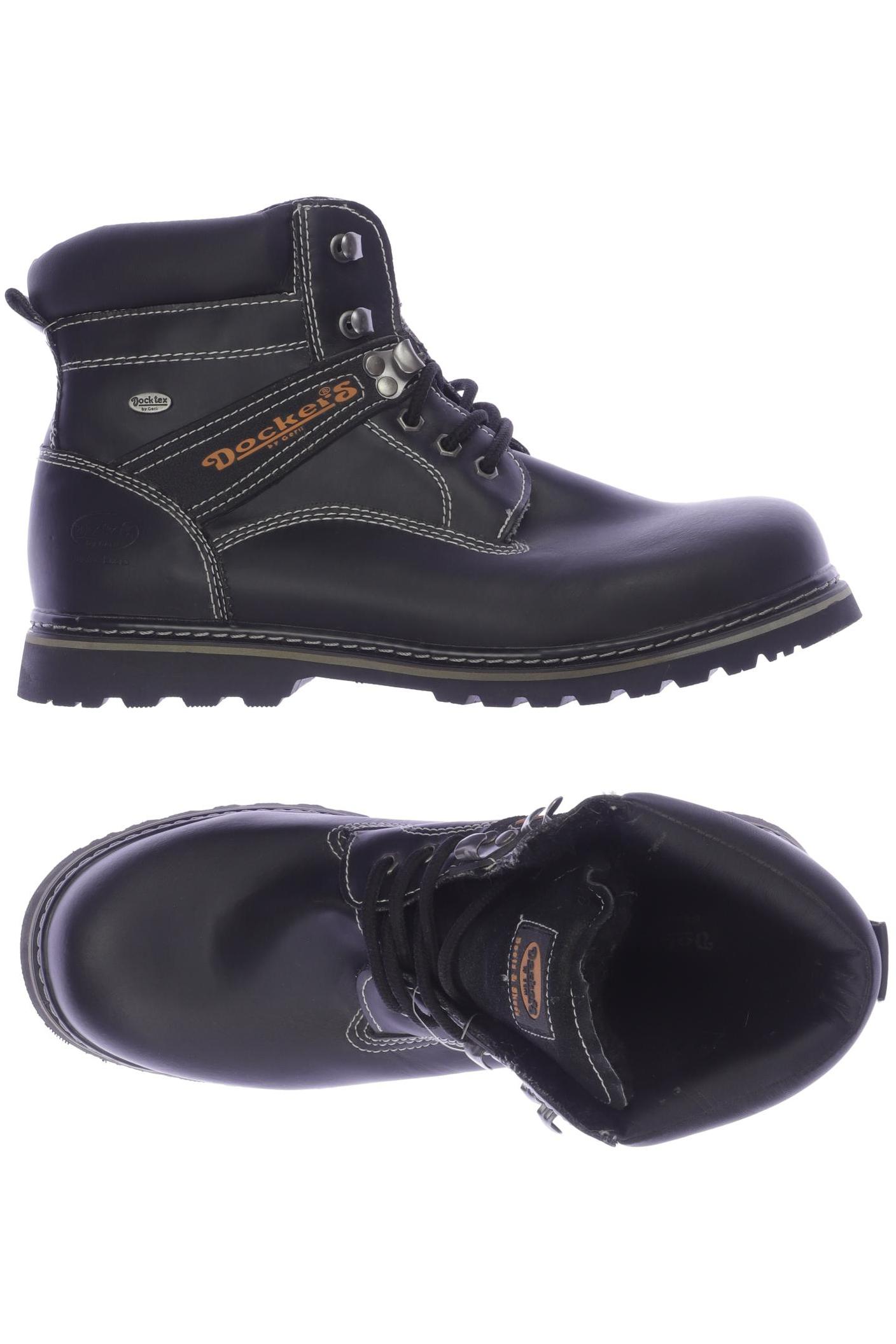 

Dockers by Gerli Herren Stiefel, schwarz, Gr. 40