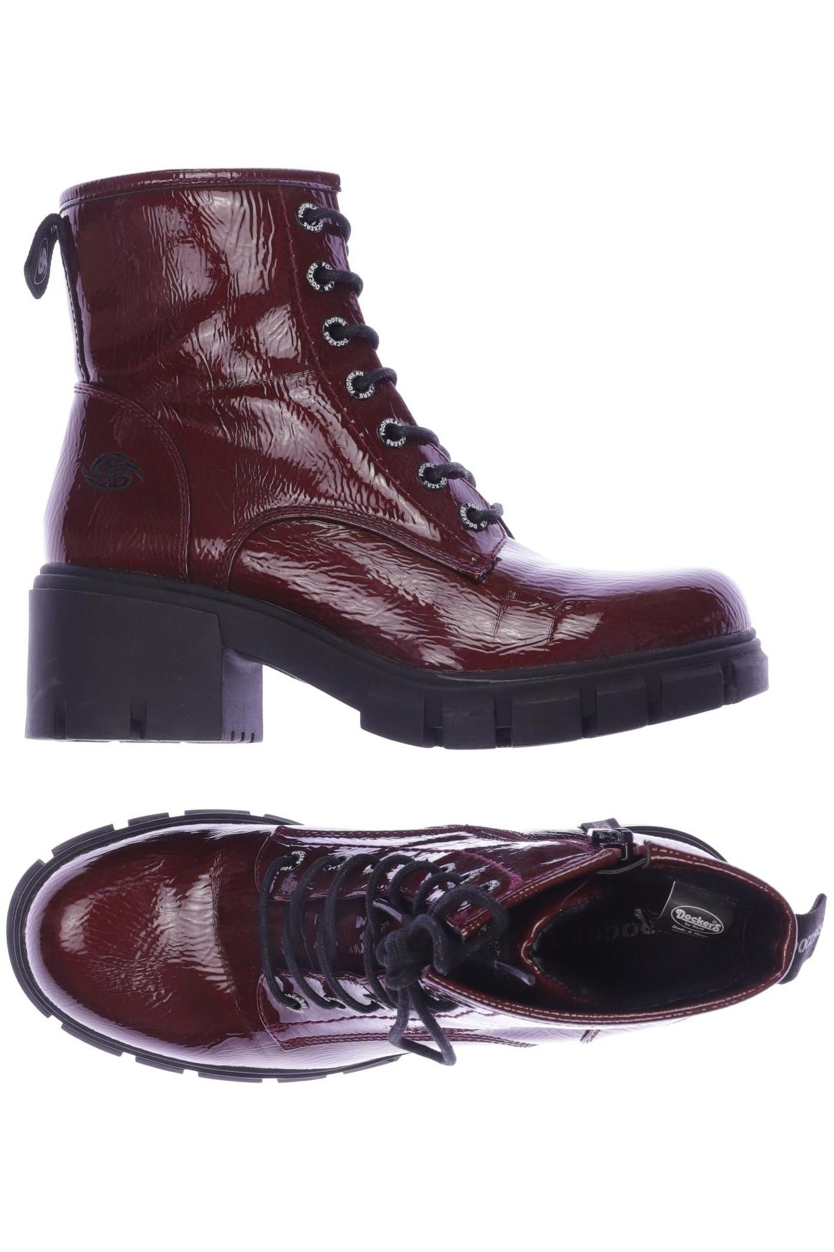 

Dockers by Gerli Damen Stiefelette, rot, Gr. 37