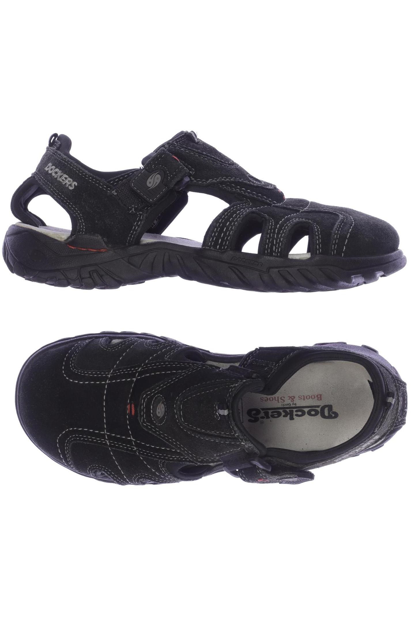 

Dockers by Gerli Damen Sandale, schwarz, Gr. 40