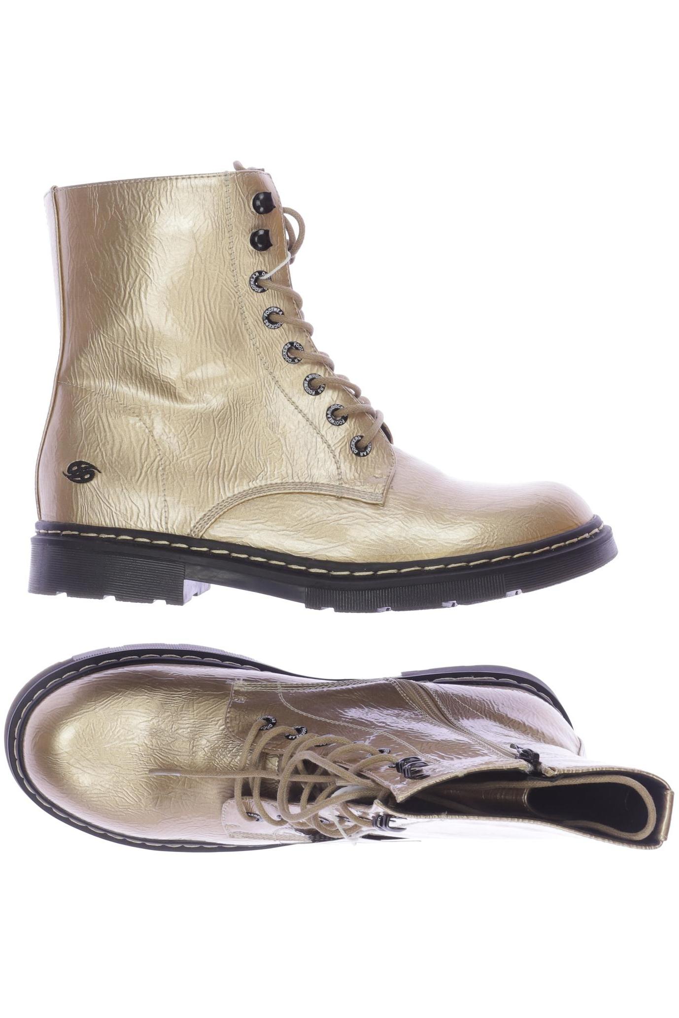 

Dockers by Gerli Damen Stiefelette, beige, Gr. 42