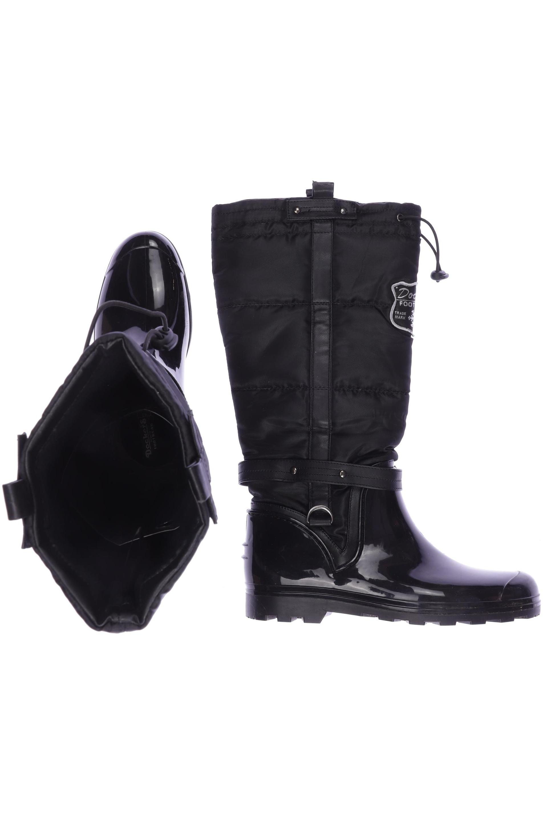 

Dockers by Gerli Damen Stiefel, schwarz, Gr. 40