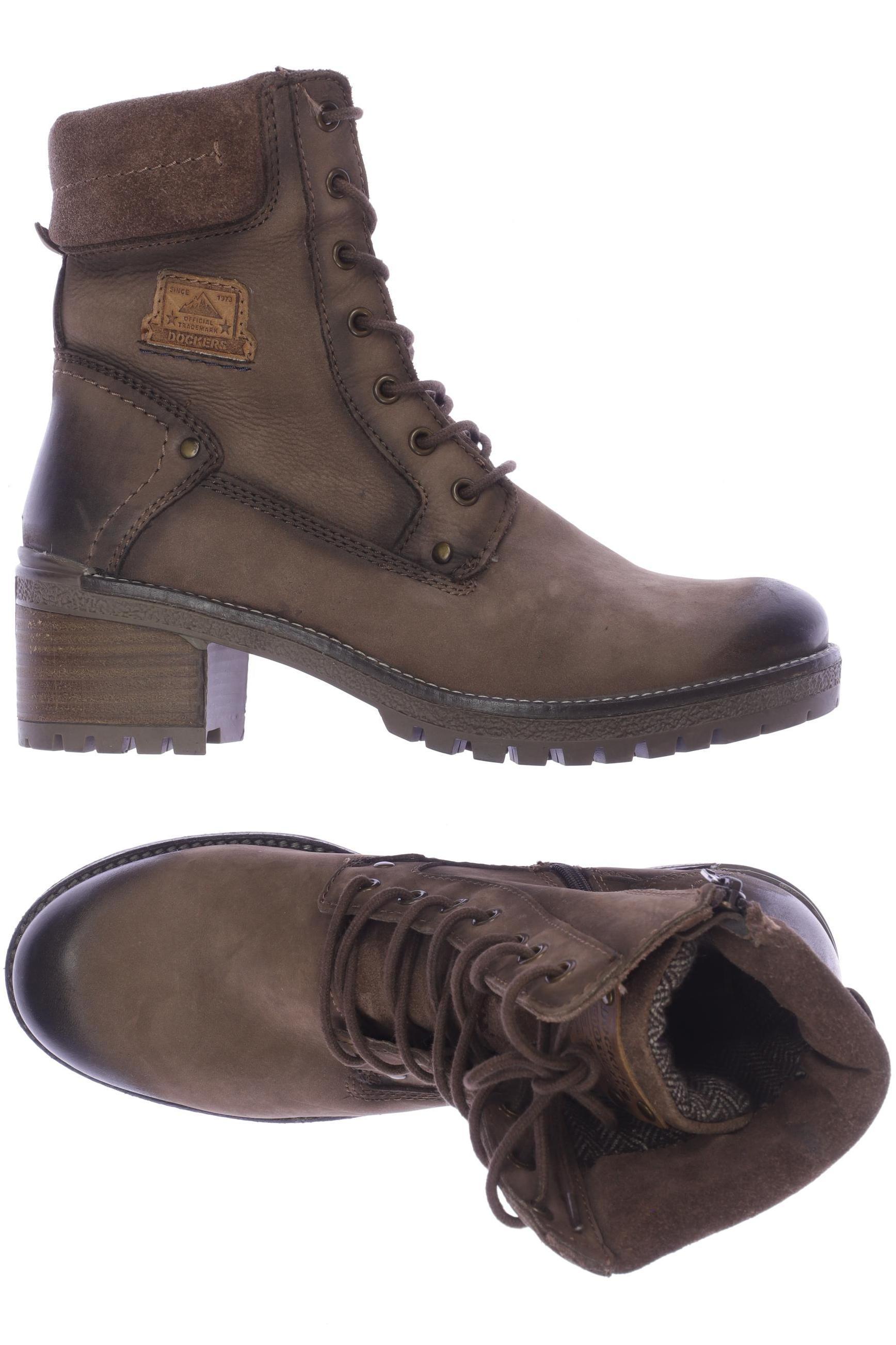 

Dockers by Gerli Damen Stiefelette, braun, Gr. 41