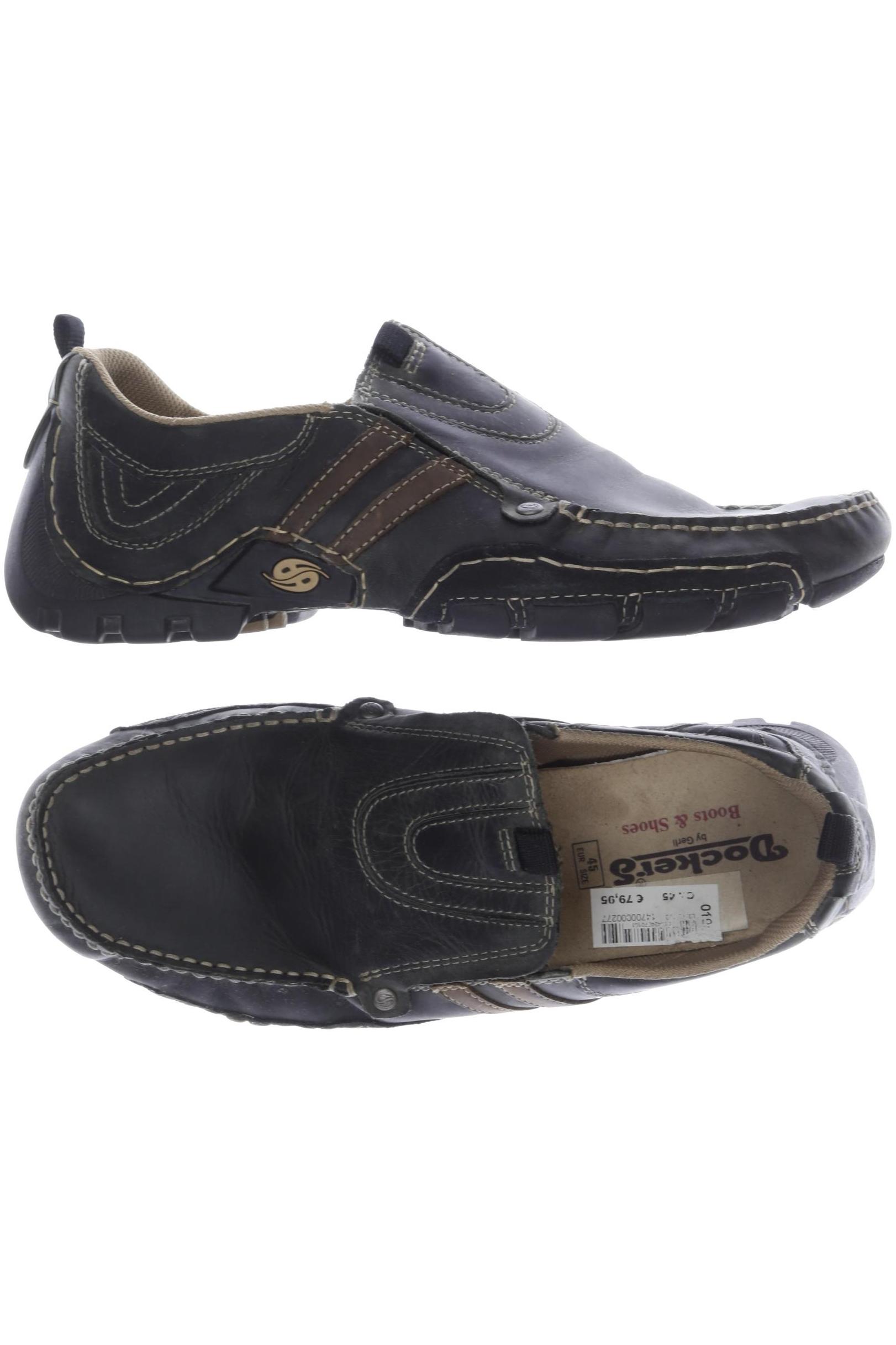 

Dockers by Gerli Herren Halbschuh, schwarz, Gr. 45