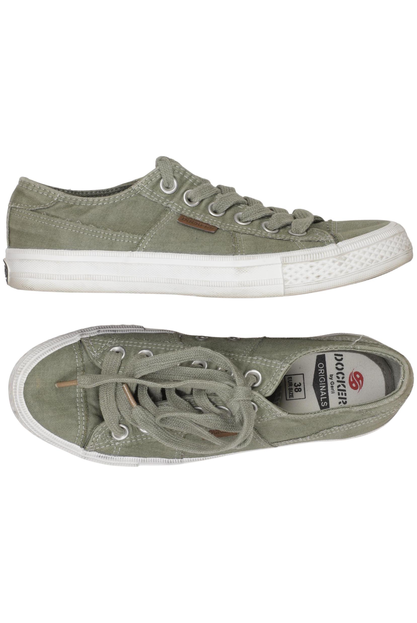 

Dockers by Gerli Damen Sneakers, grün, Gr. 38