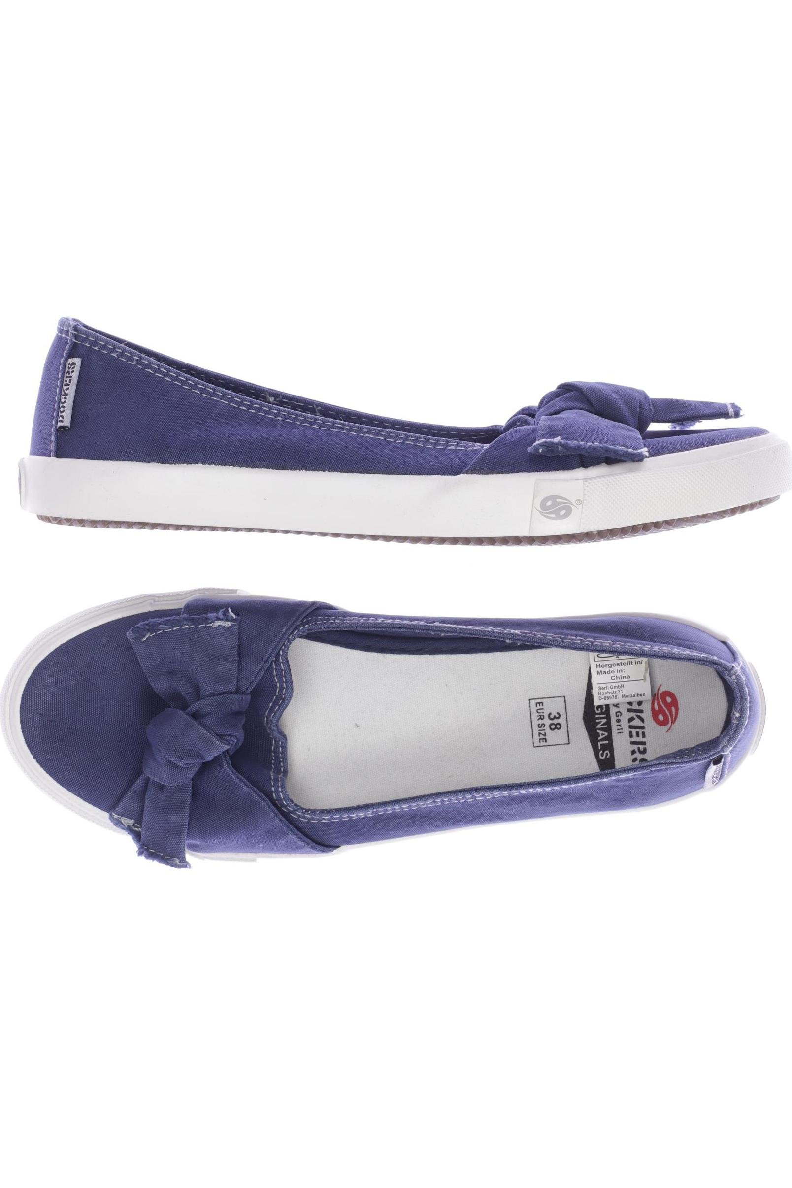 

Dockers by Gerli Damen Ballerinas, blau, Gr. 38
