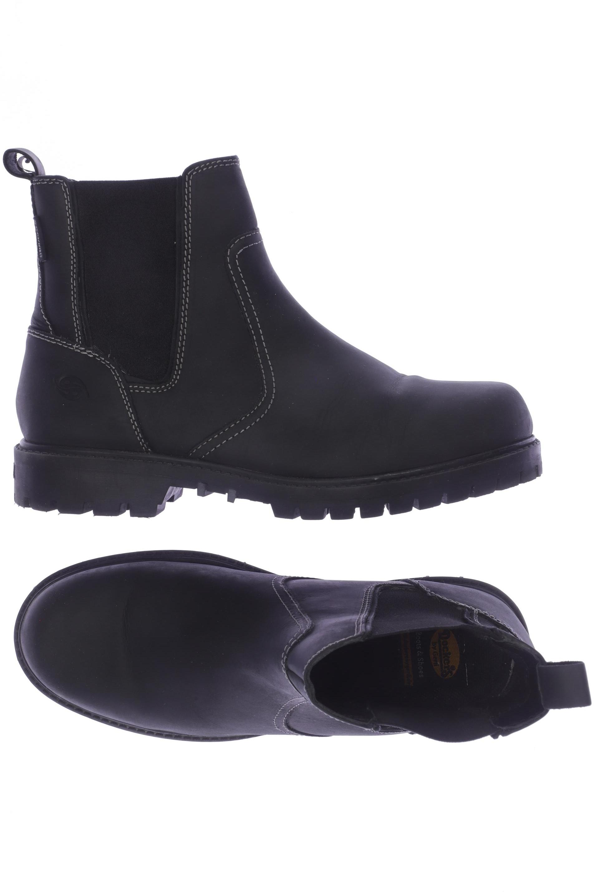 

Dockers by Gerli Herren Stiefel, schwarz, Gr. 42