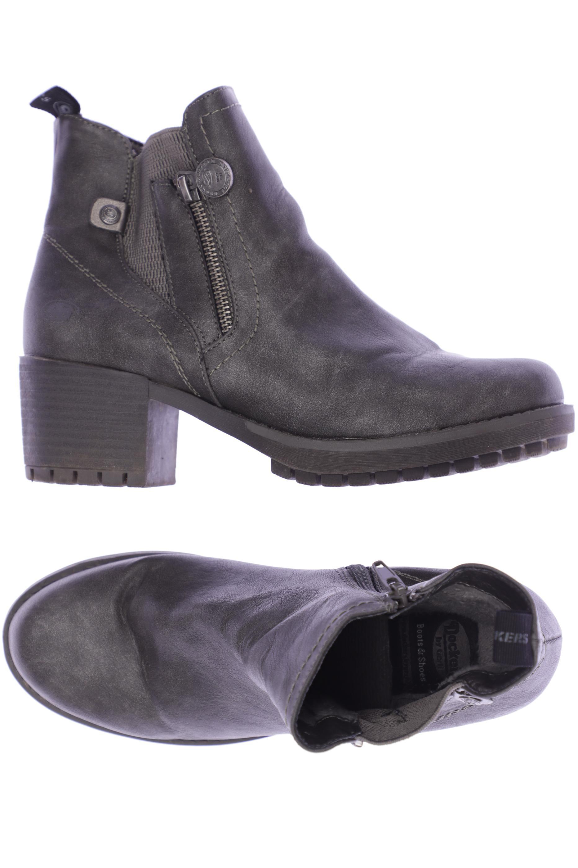 

Dockers by Gerli Damen Stiefelette, grau, Gr. 39