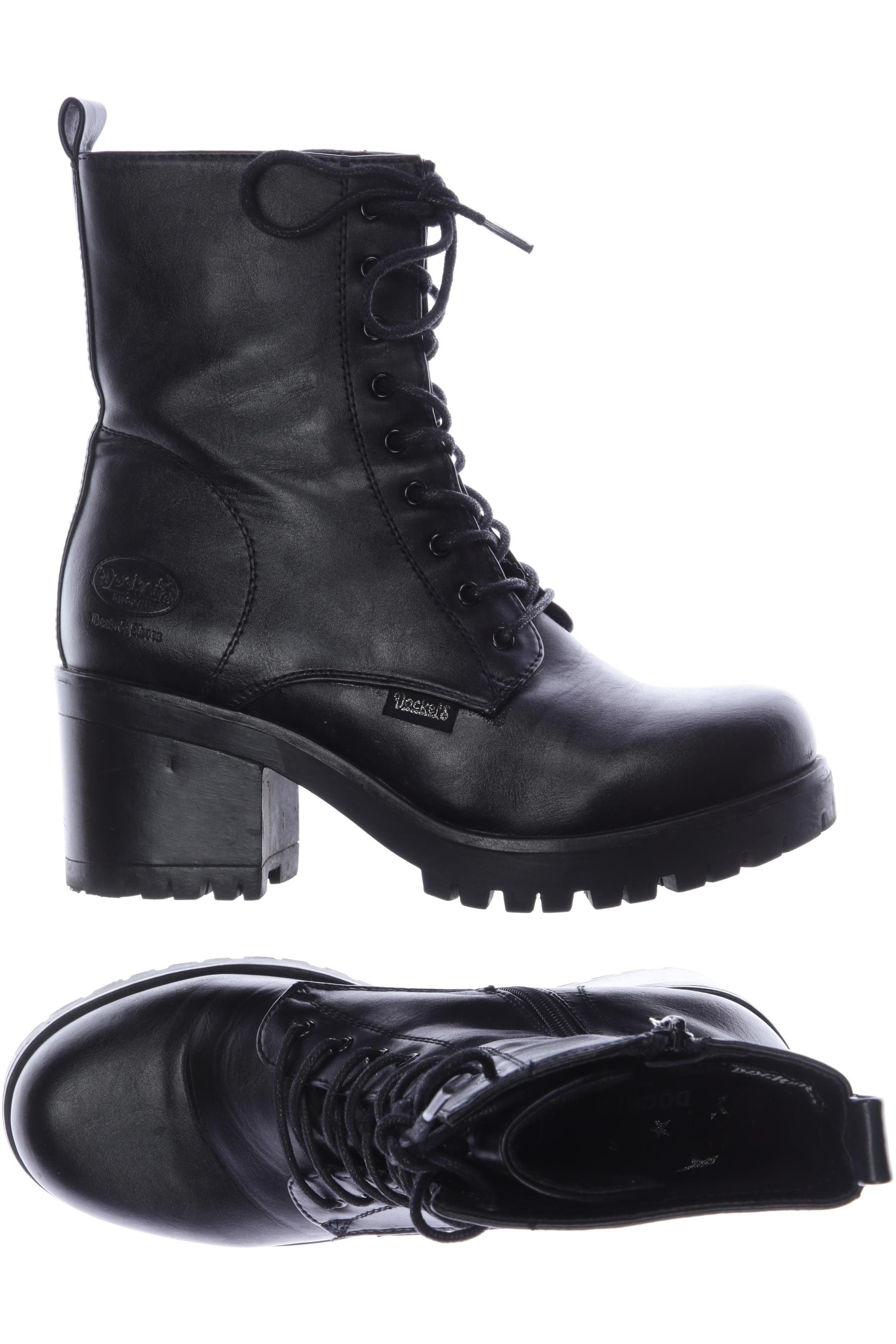 

Dockers by Gerli Damen Stiefelette, schwarz, Gr. 38