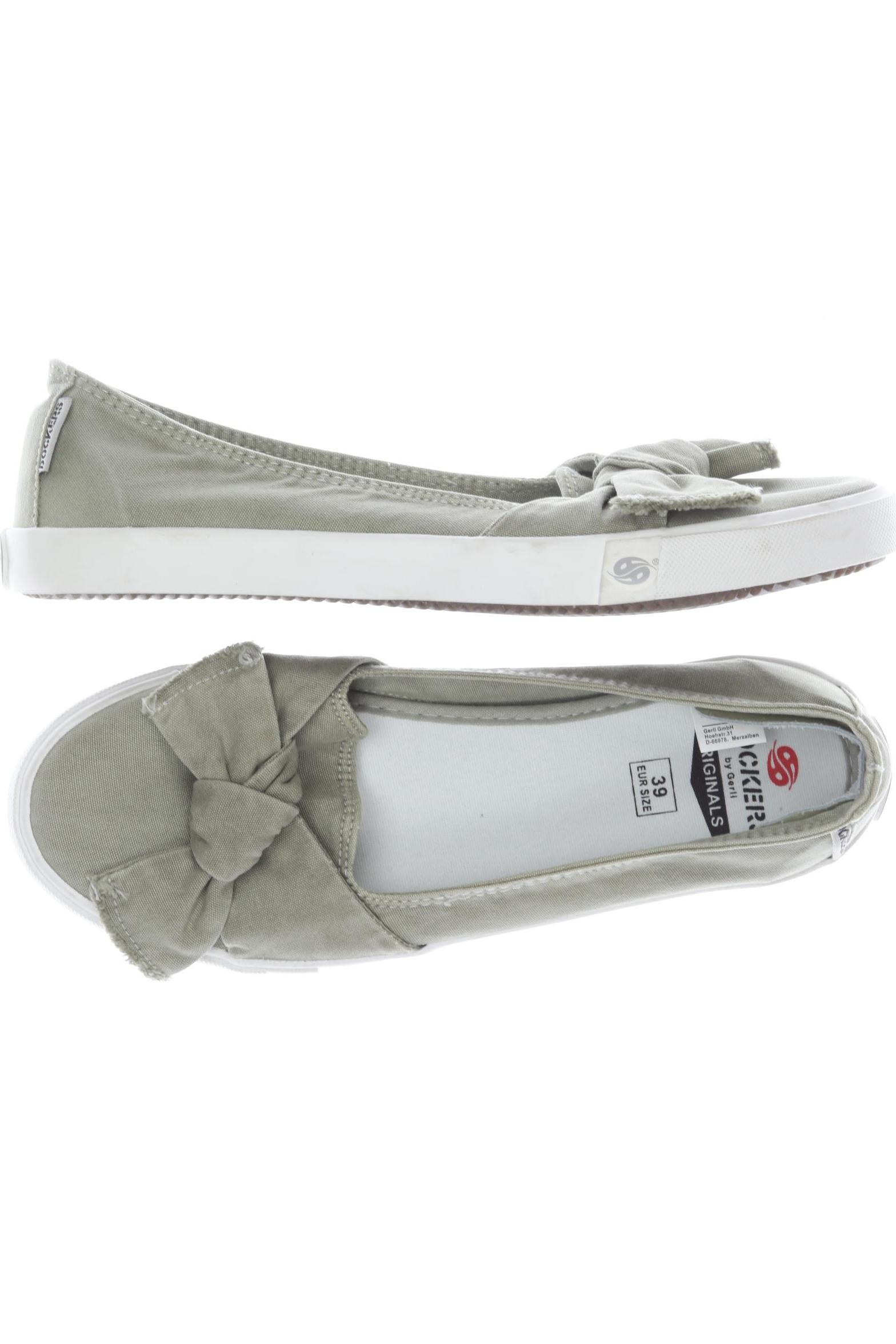 

Dockers by Gerli Damen Ballerinas, grün, Gr. 39