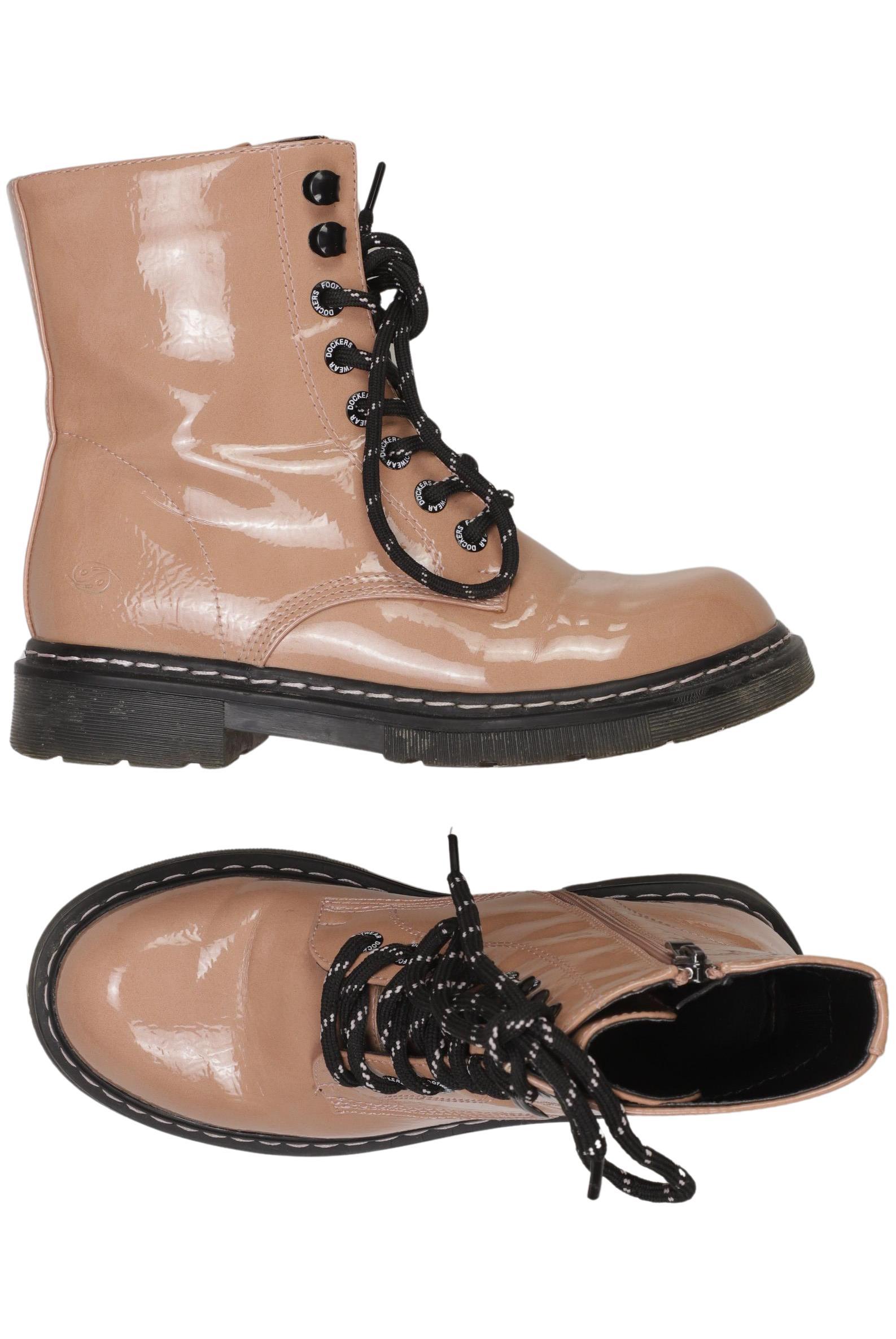 

Dockers by Gerli Damen Stiefelette, beige, Gr. 36