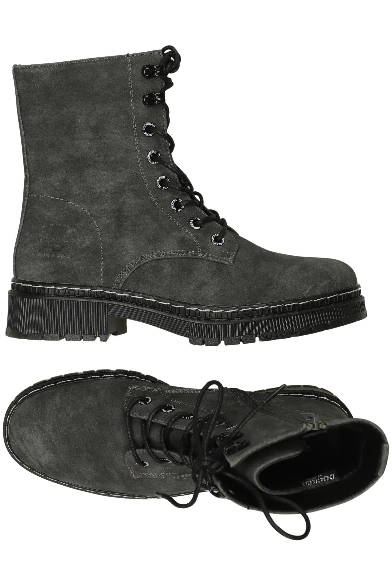 

Dockers by Gerli Damen Stiefelette, grau, Gr. 40
