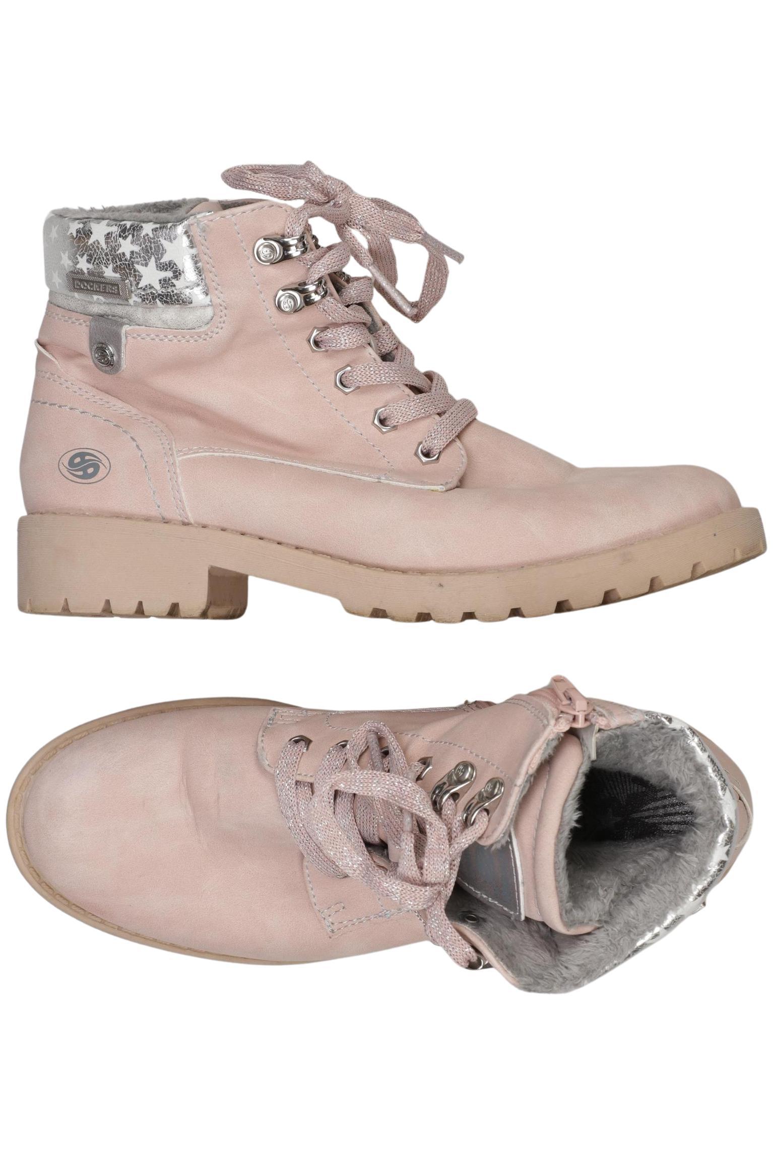 

Dockers by Gerli Damen Stiefelette, pink, Gr. 37