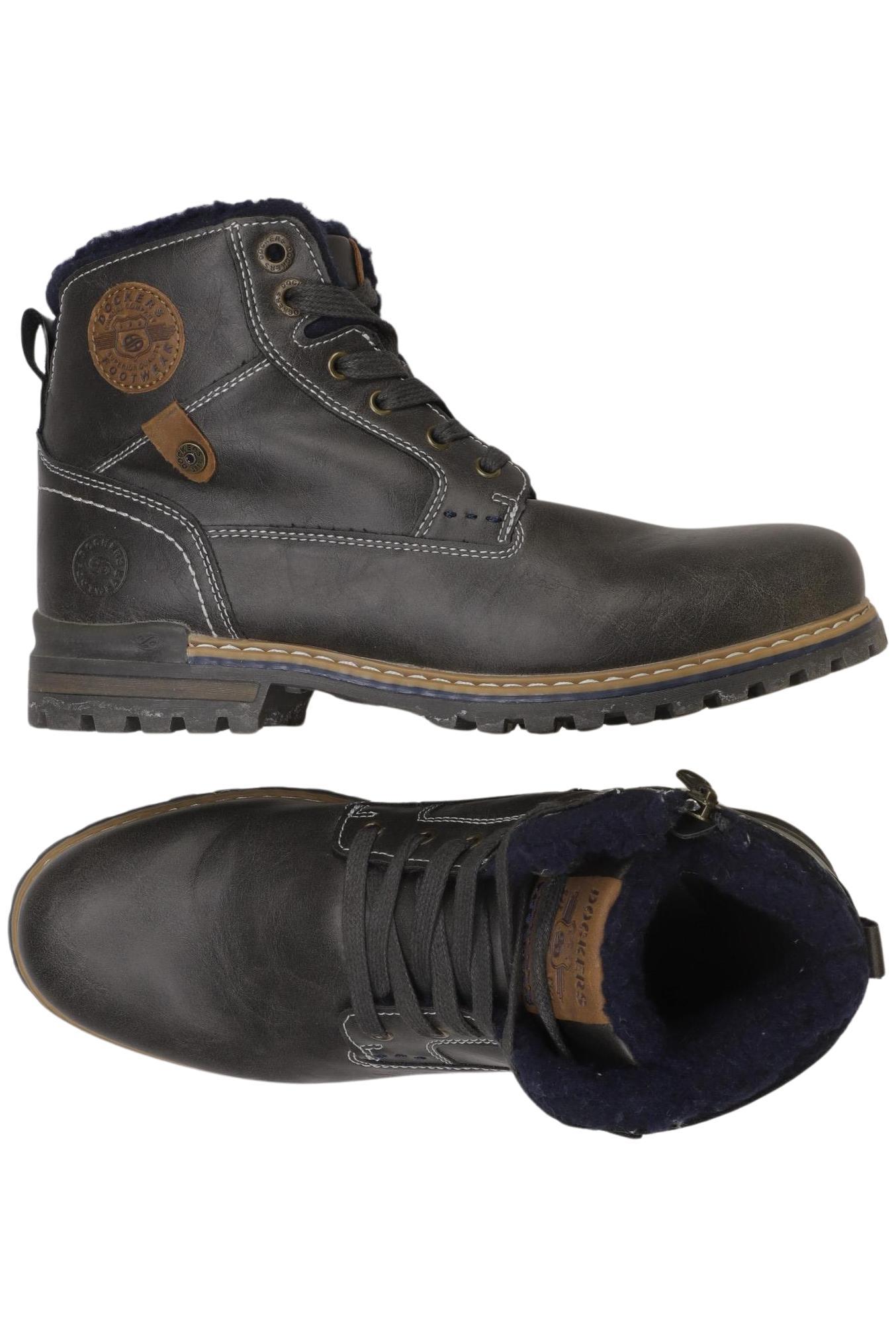 

Dockers by Gerli Herren Stiefel, grau, Gr. 40