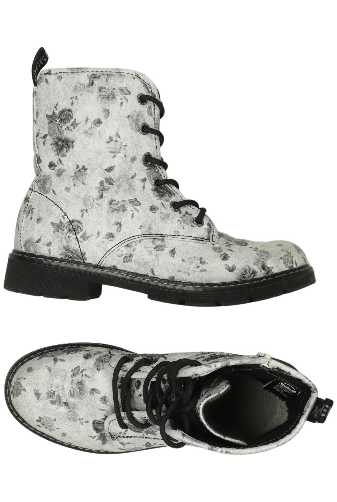 

Dockers by Gerli Damen Stiefelette, weiß, Gr. 39