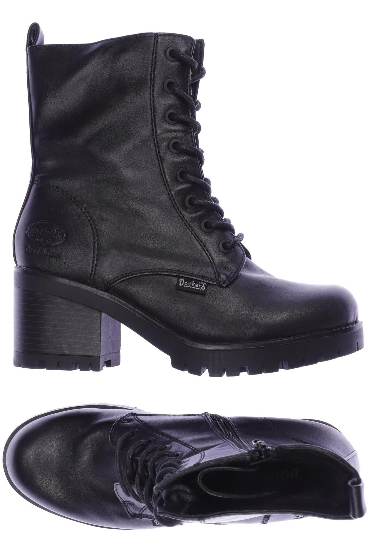 

Dockers by Gerli Damen Stiefelette, schwarz, Gr. 38