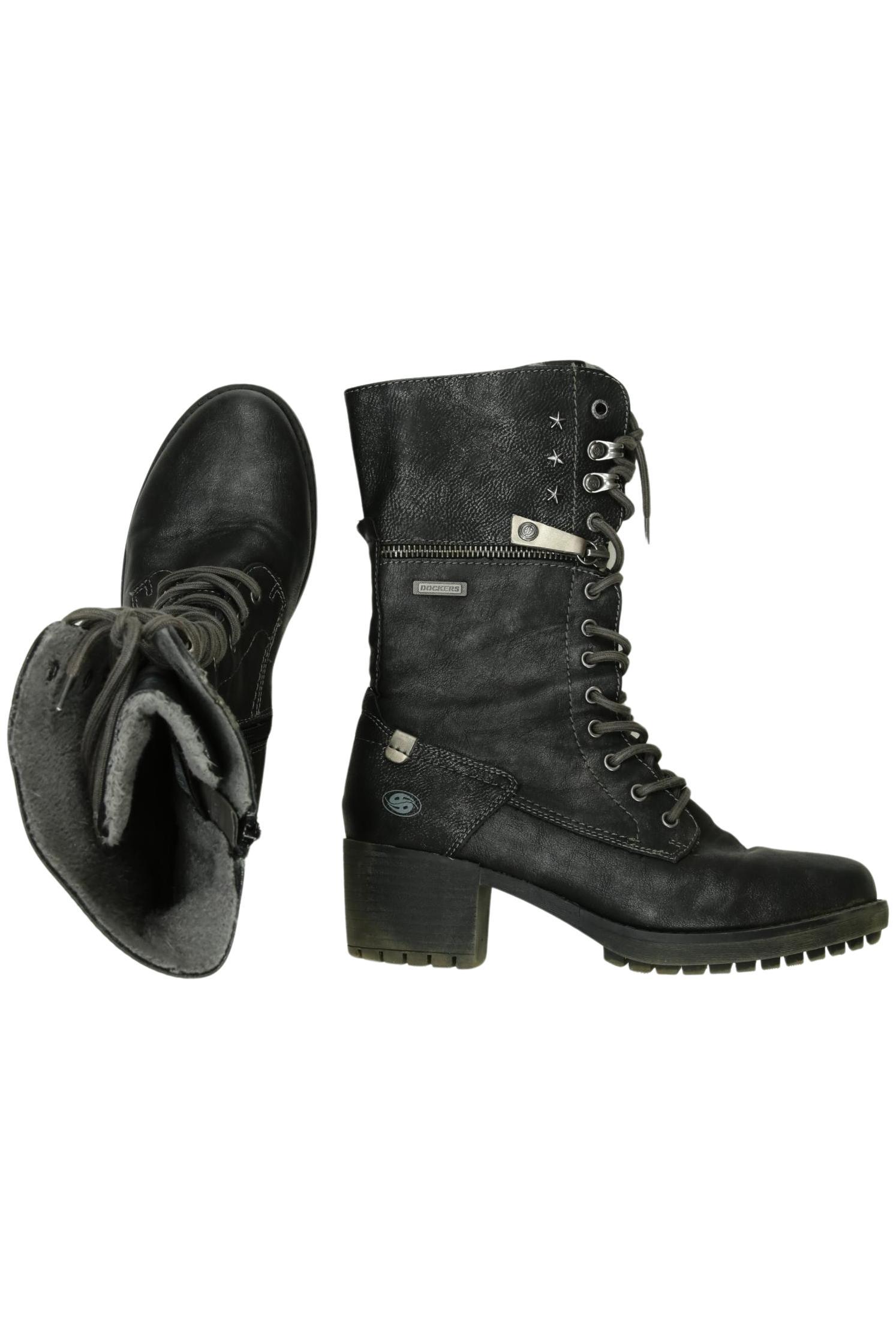 

Dockers by Gerli Damen Stiefel, schwarz, Gr. 39
