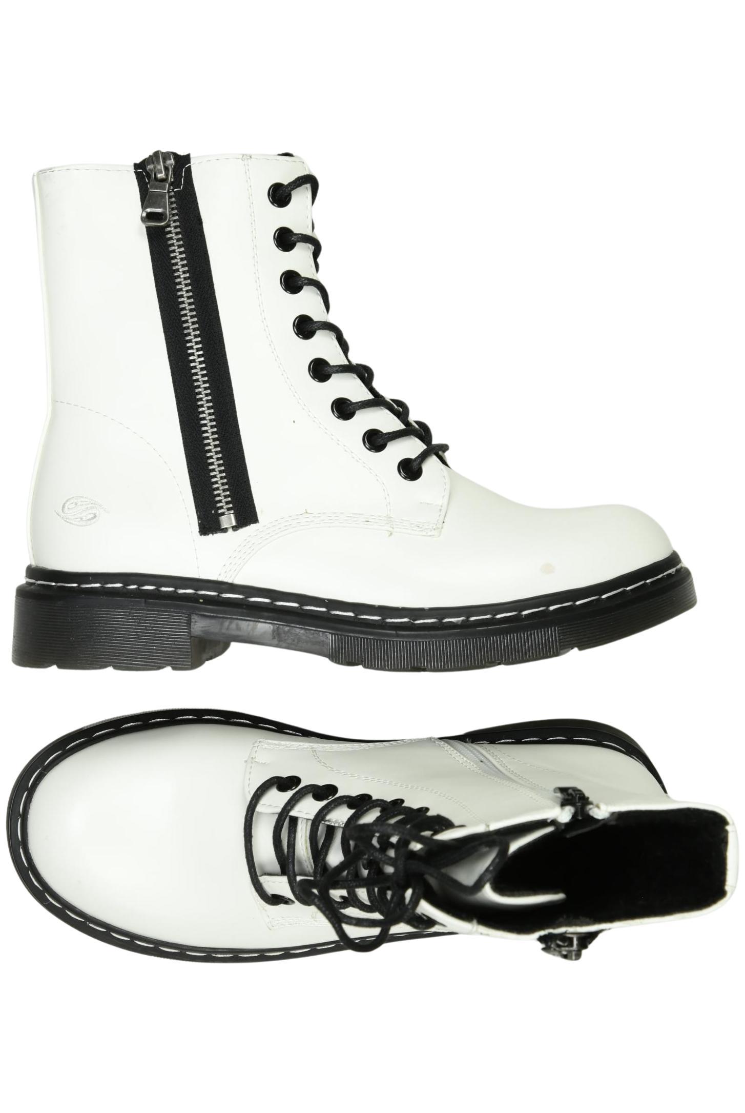

Dockers by Gerli Damen Stiefelette, weiß, Gr. 37