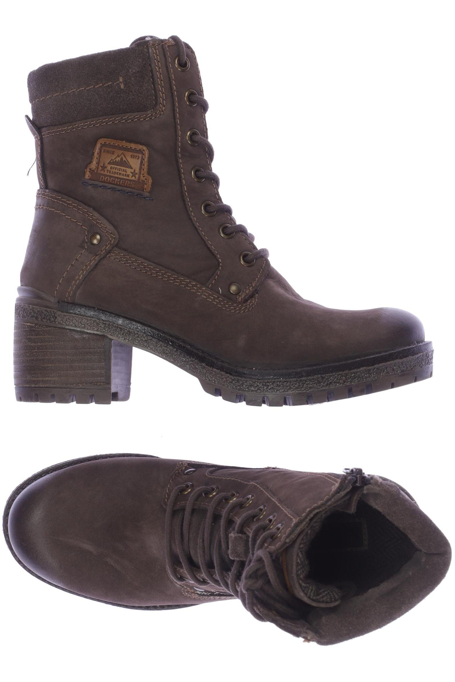 

Dockers by Gerli Damen Stiefelette, braun, Gr. 36