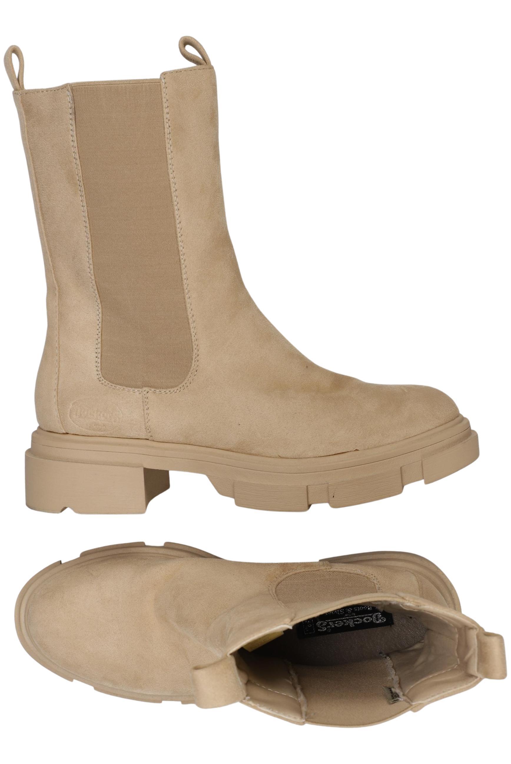 

Dockers by Gerli Damen Stiefel, beige, Gr. 40