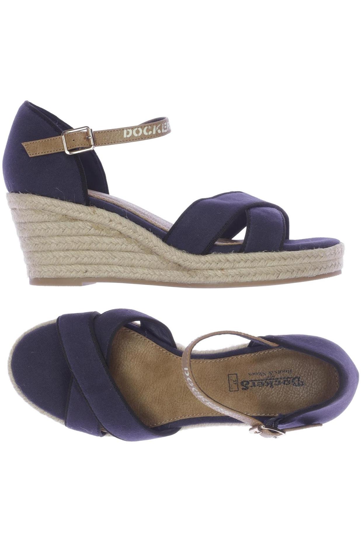 

Dockers by Gerli Damen Sandale, marineblau, Gr. 37