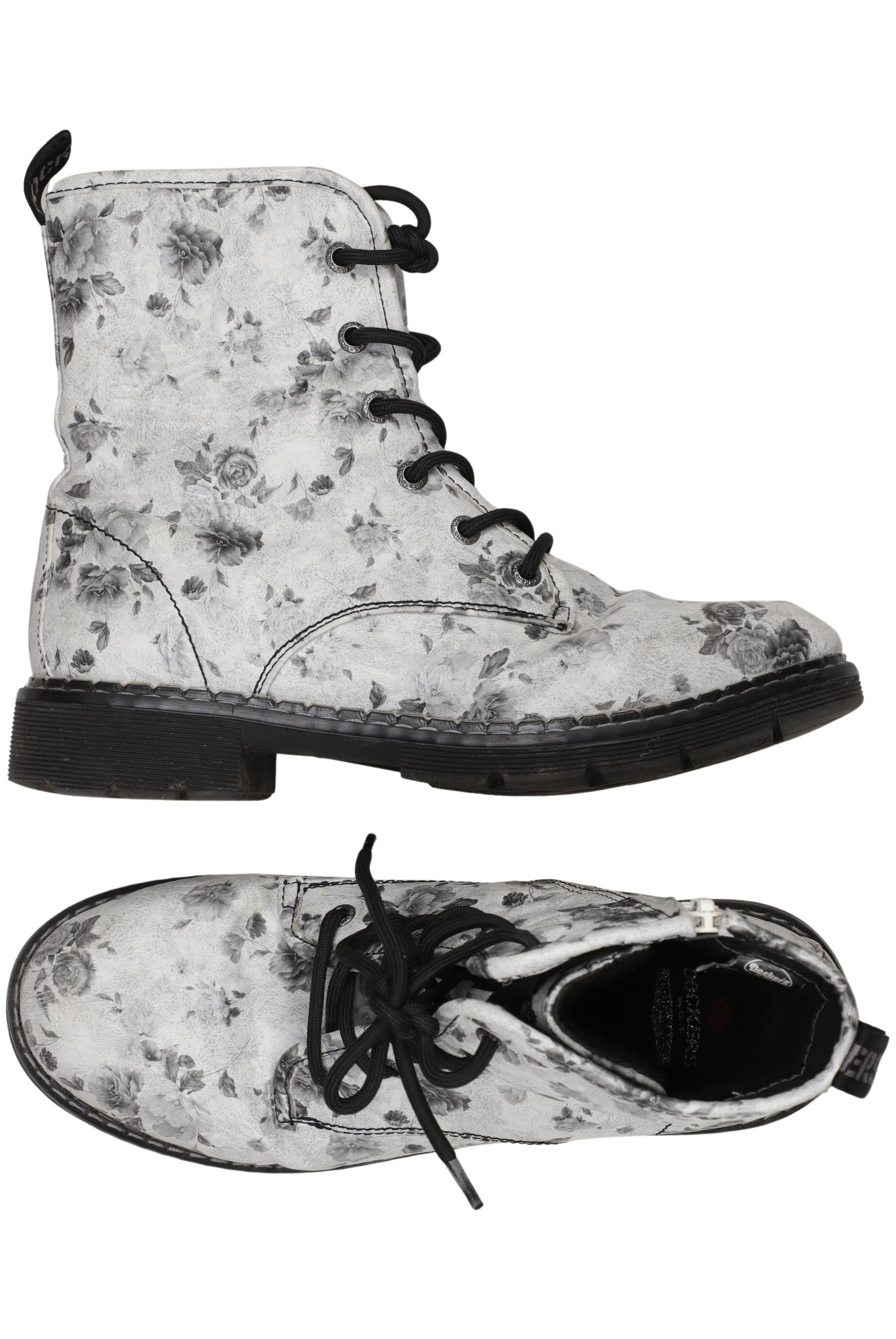 

Dockers by Gerli Damen Stiefelette, weiß, Gr. 40