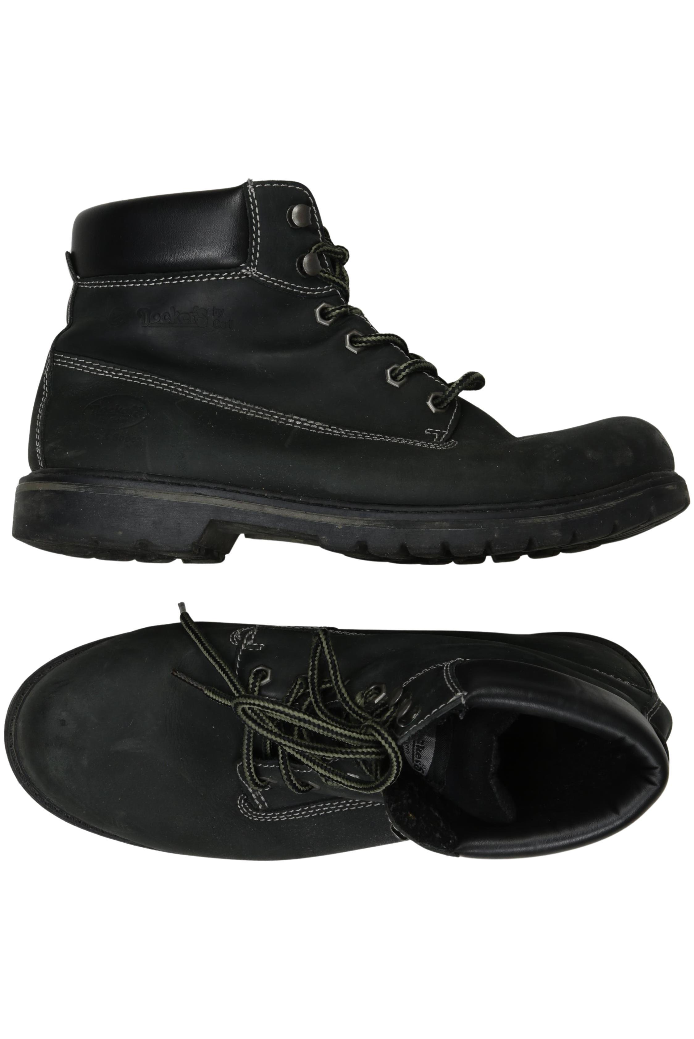 

Dockers by Gerli Herren Stiefel, schwarz, Gr. 44