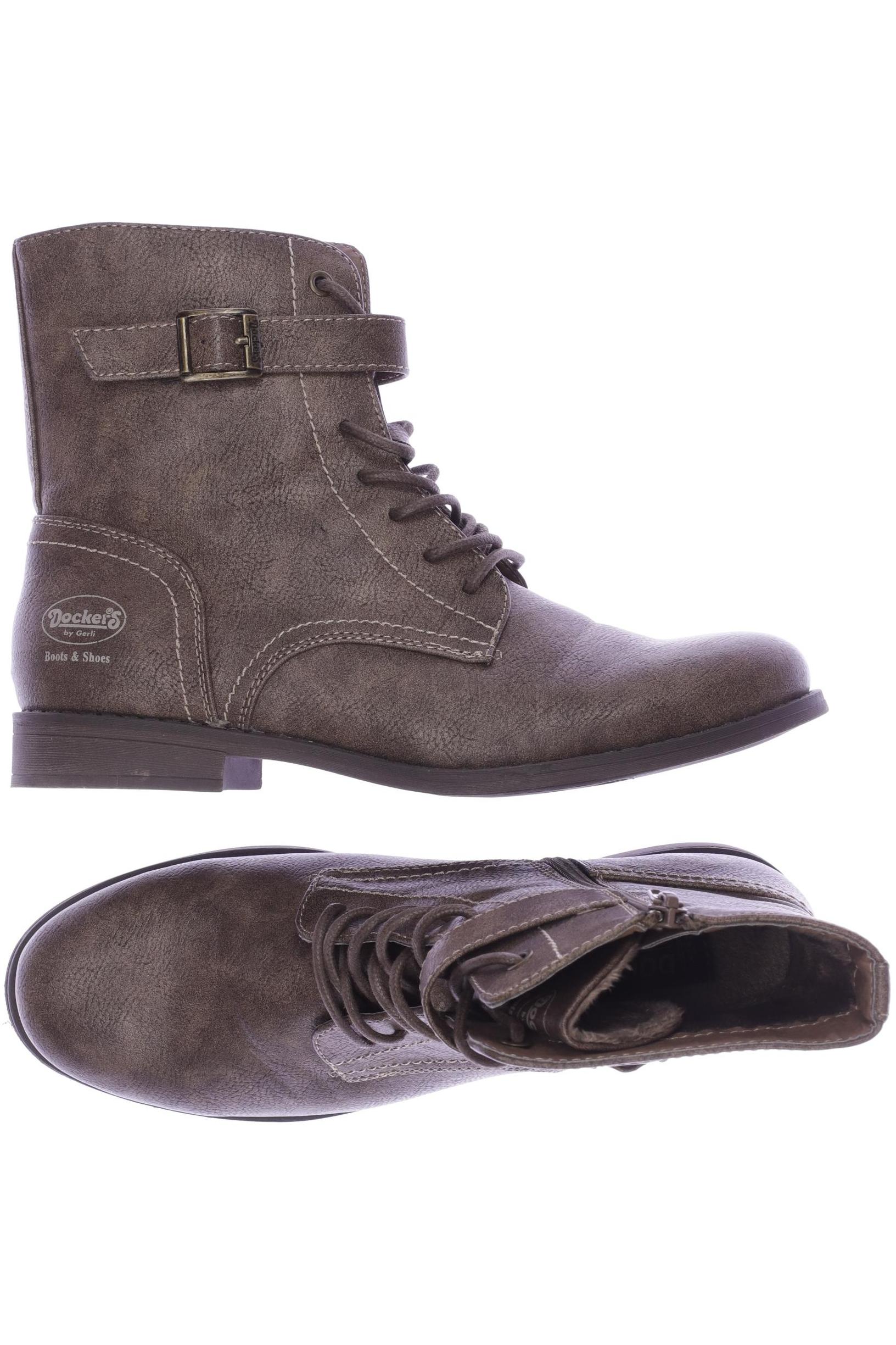 

Dockers by Gerli Damen Stiefelette, braun, Gr. 38