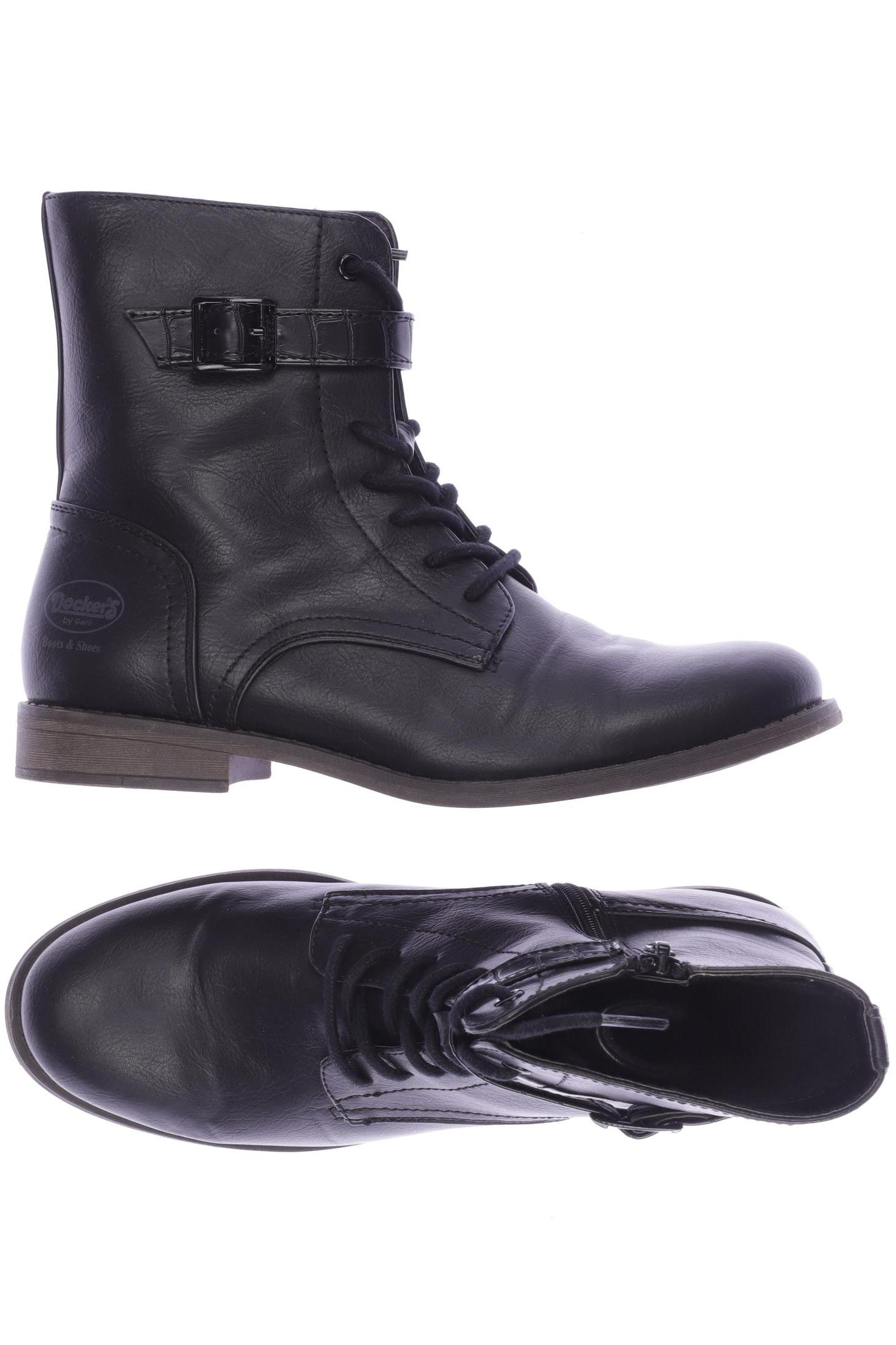 

Dockers by Gerli Damen Stiefelette, schwarz, Gr. 38