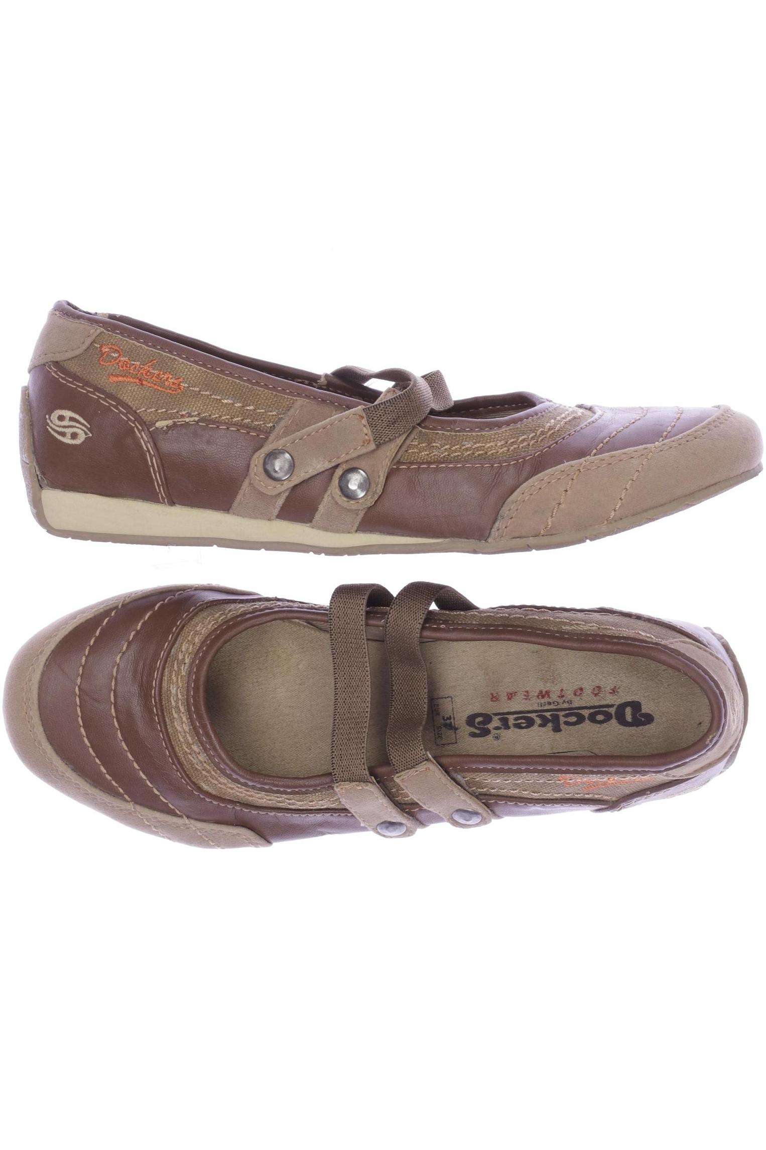 

Dockers by Gerli Damen Ballerinas, braun, Gr. 37